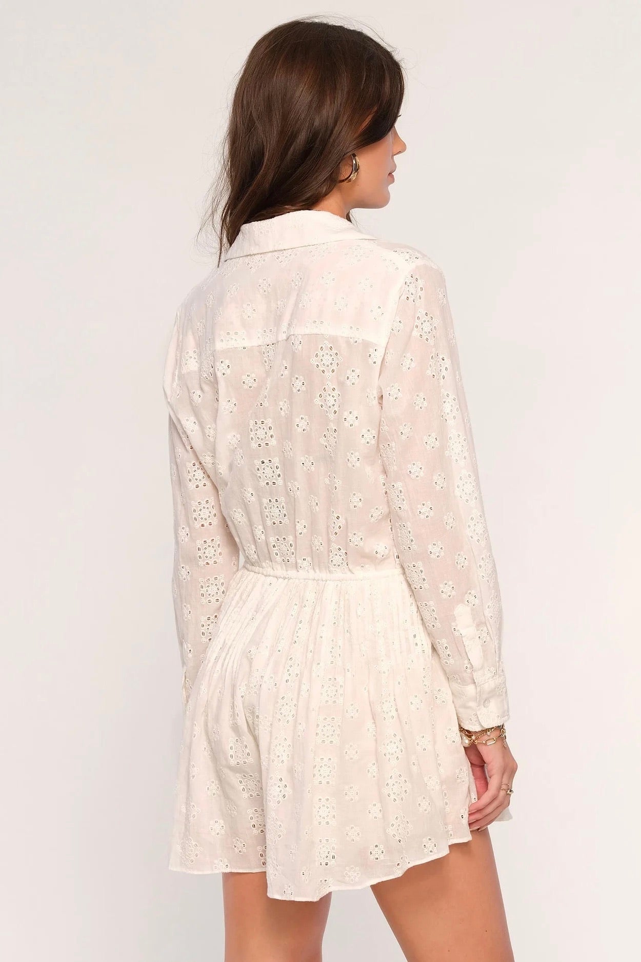 Hattie Romper Eggshell