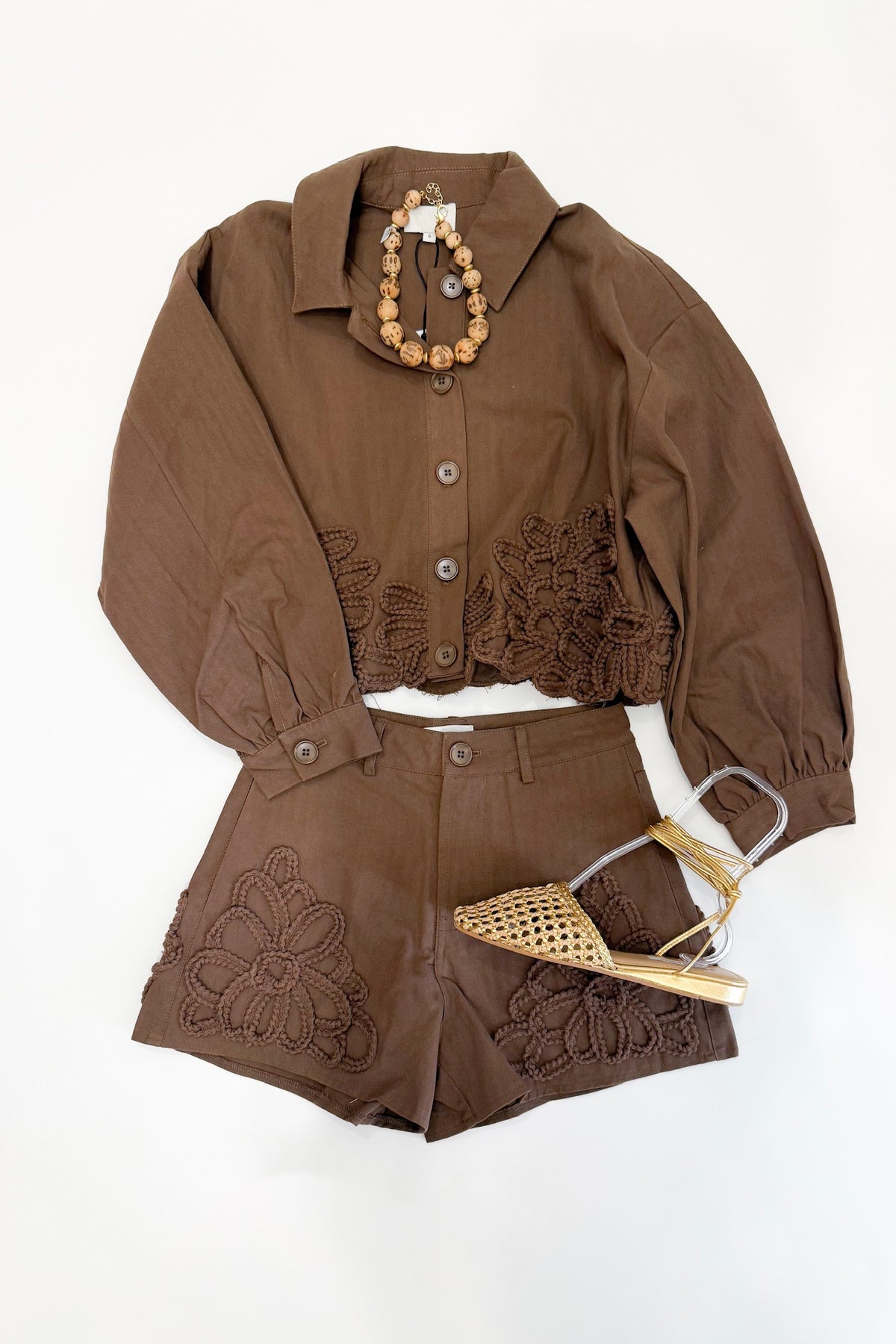 Hadley Jacket Top Brown