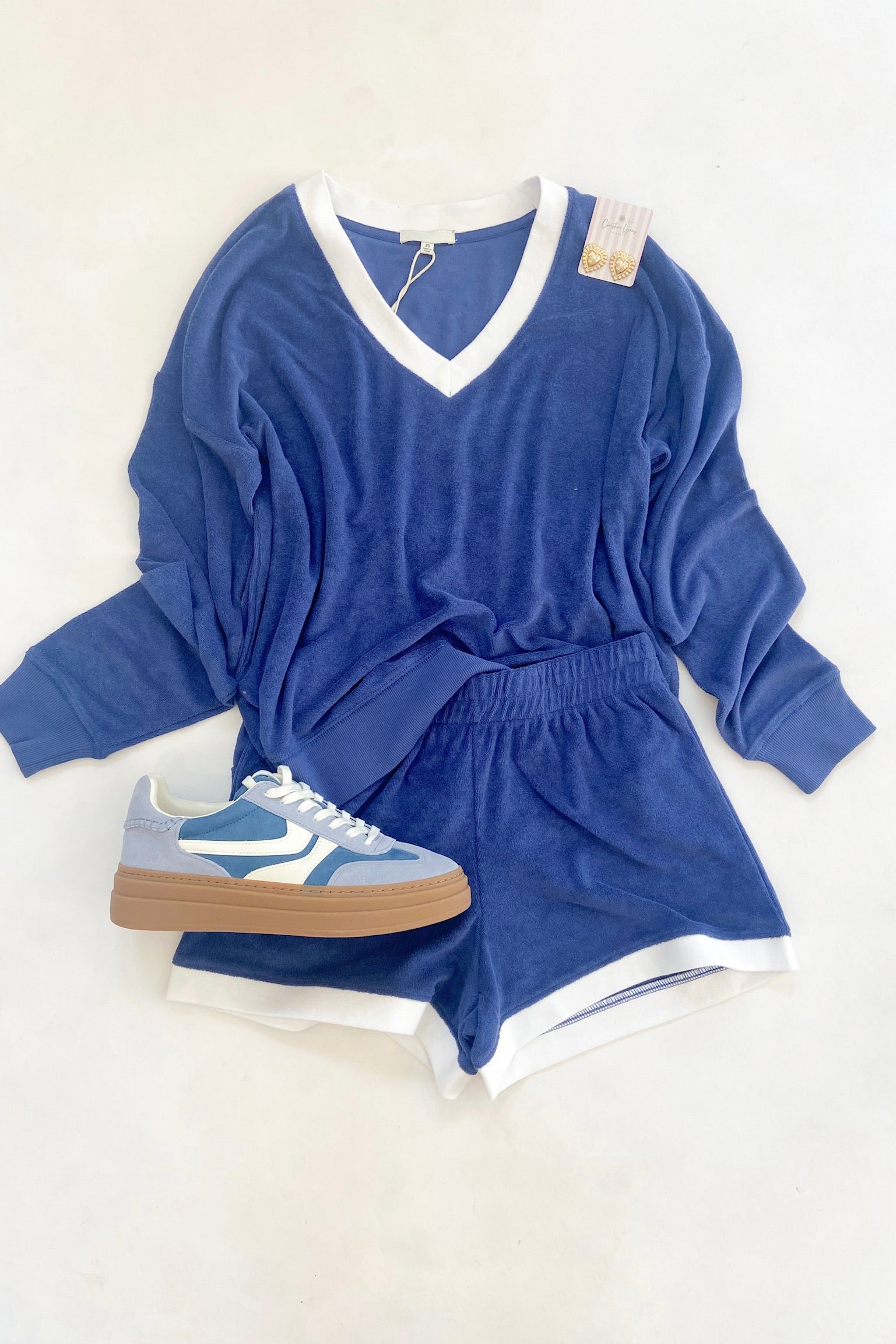 Marx Terry Sweatshirt Yacht Blue