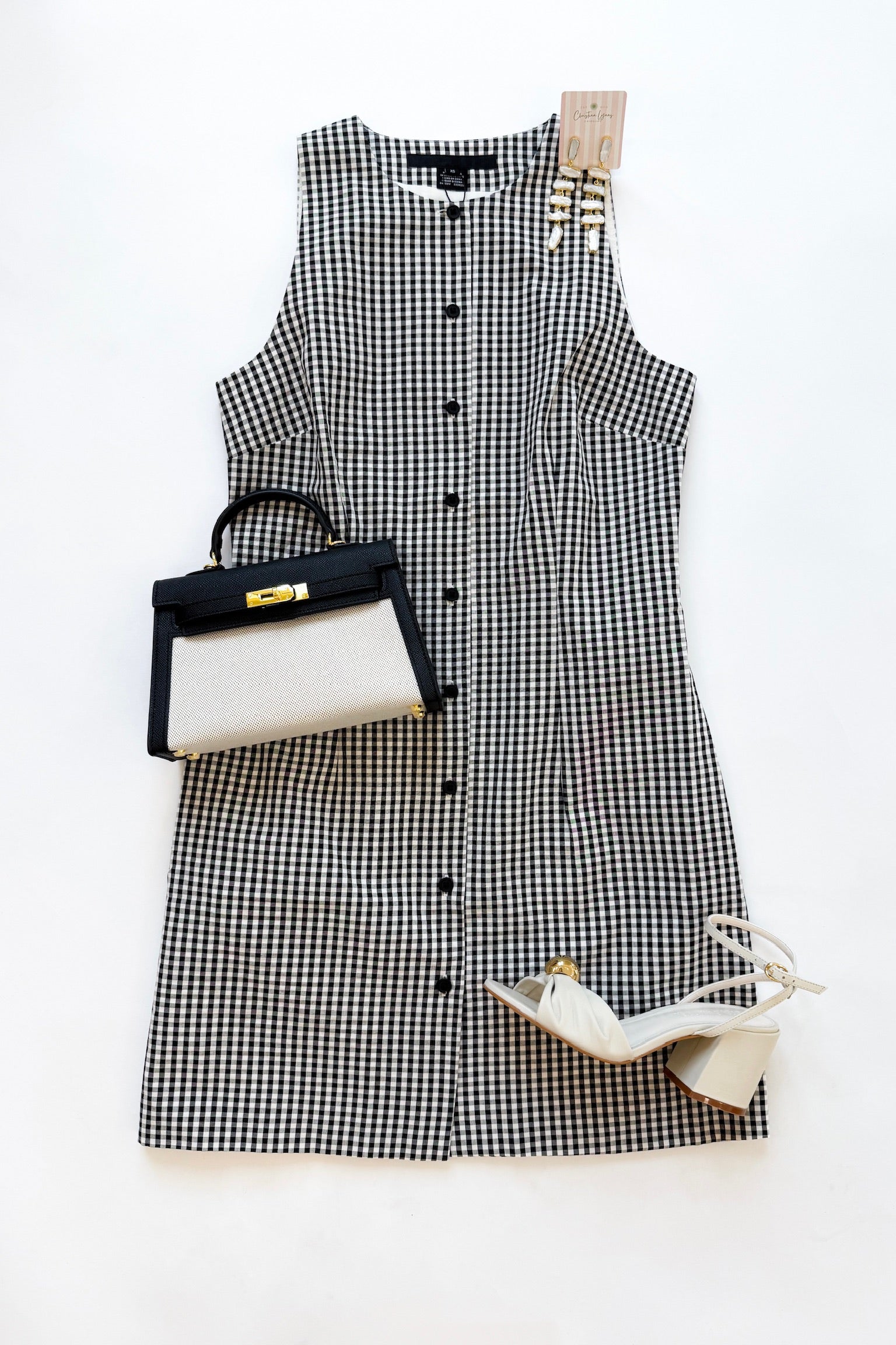 Gingham Mini Dress