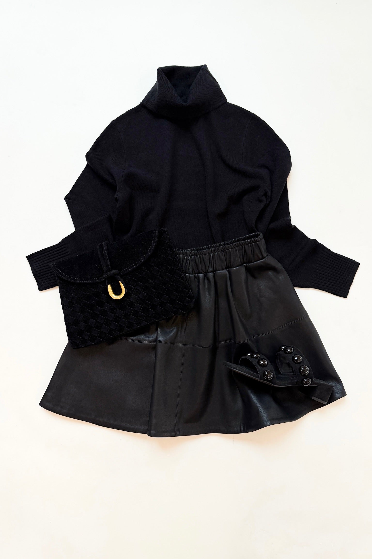 Babysoft Turtleneck Sweater Black