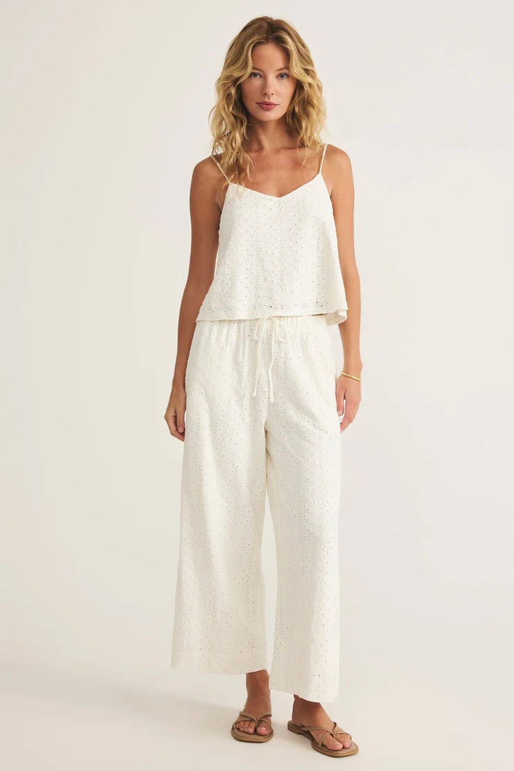 Sylvie Knit Eyelet Tank