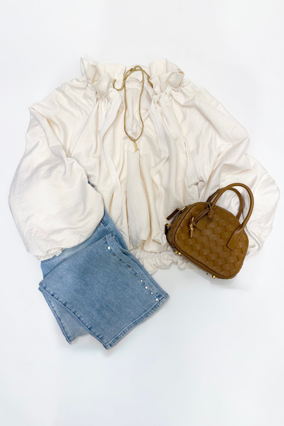 Marlowe Blouse Ivory