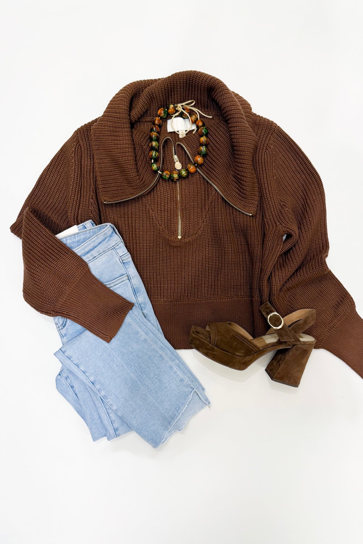 Gabrielle Sweater Camel