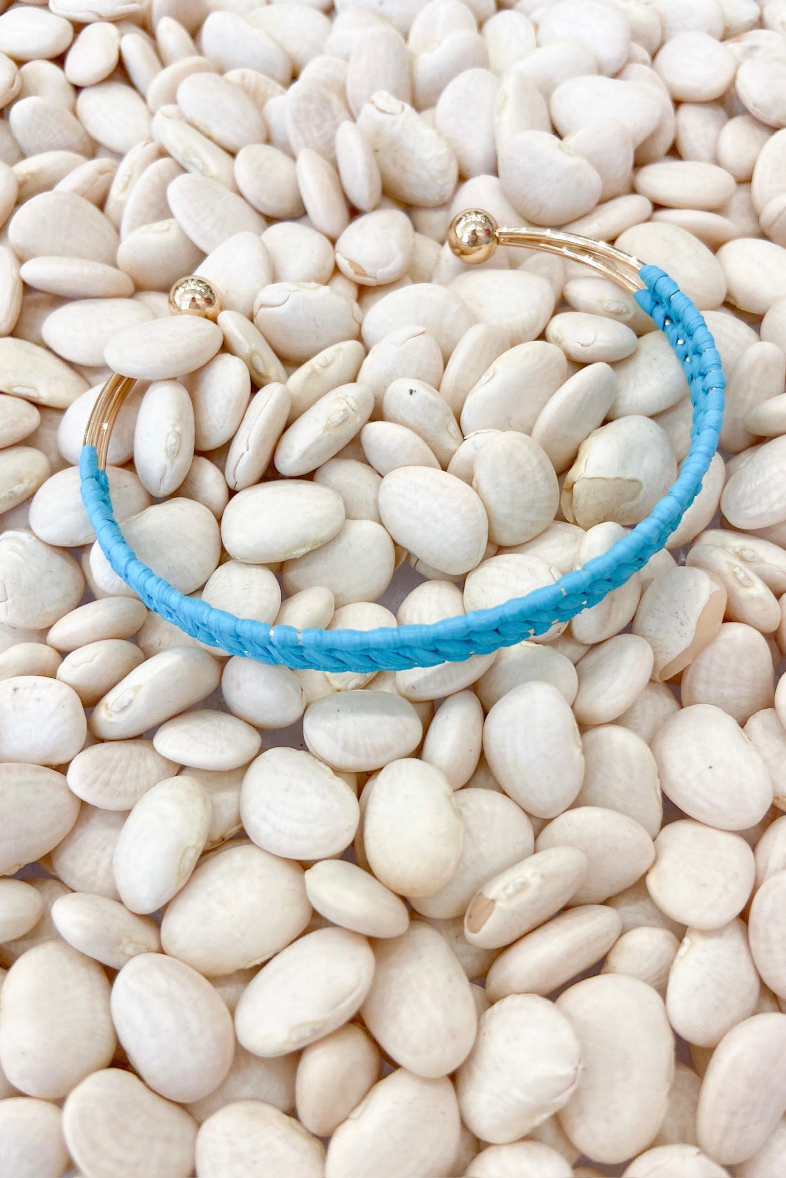 Raffia Cuff Bracelets