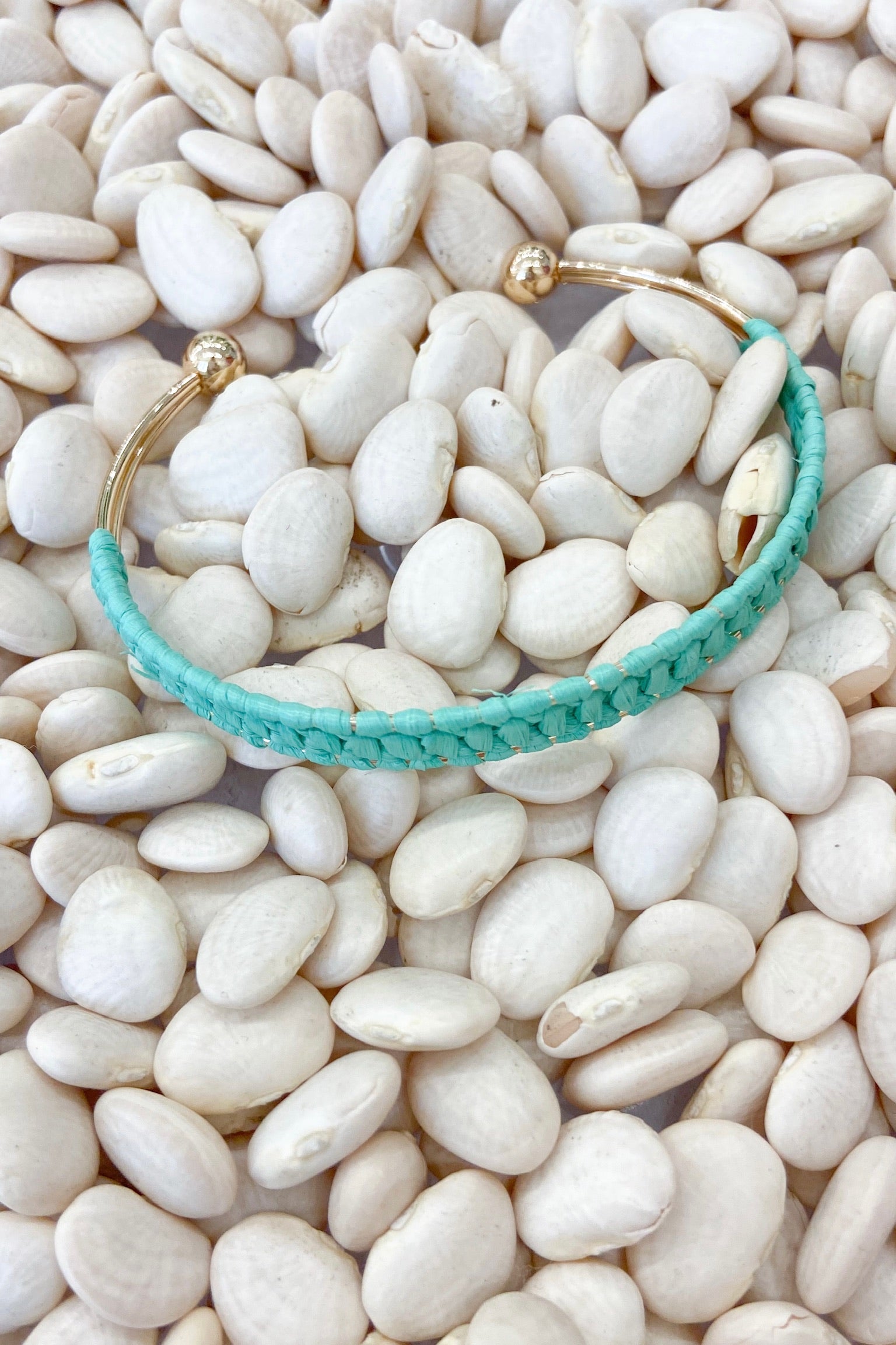 Raffia Cuff Bracelets