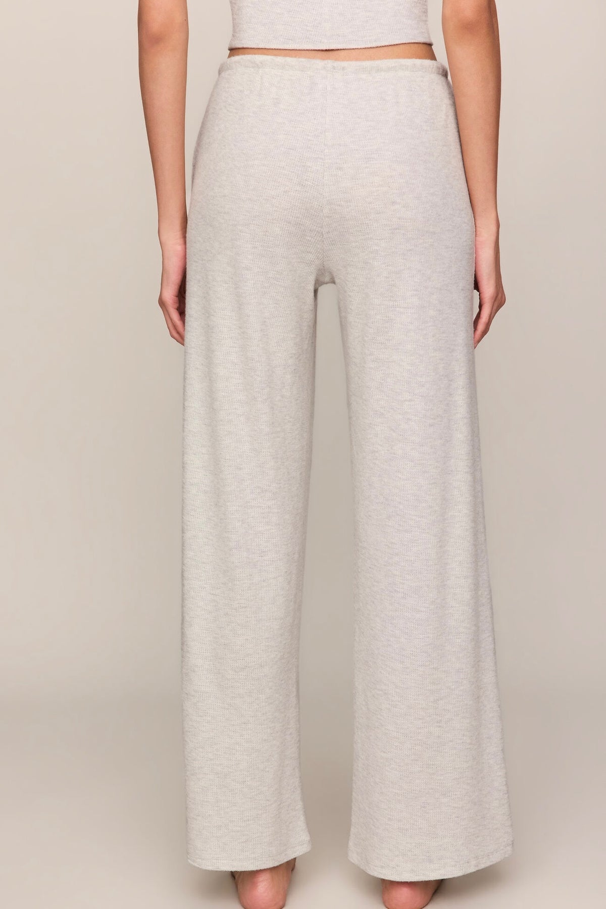 Waffle Pant Feather Grey