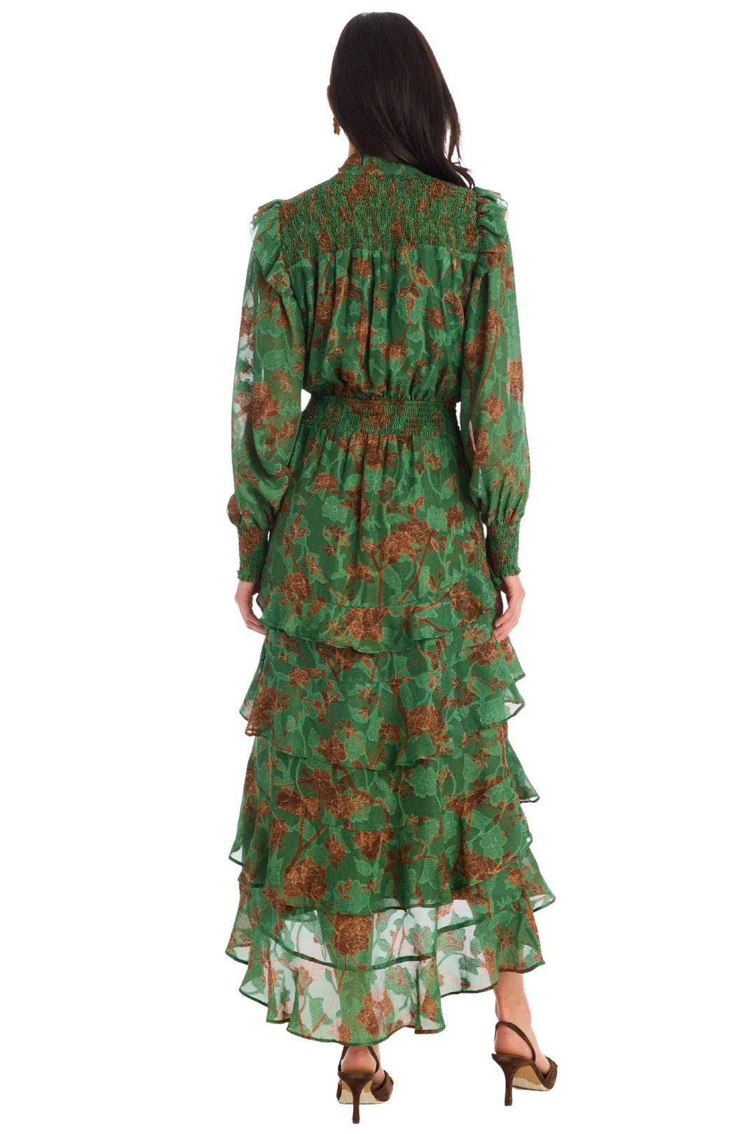 Joleen Dress Forest Florals