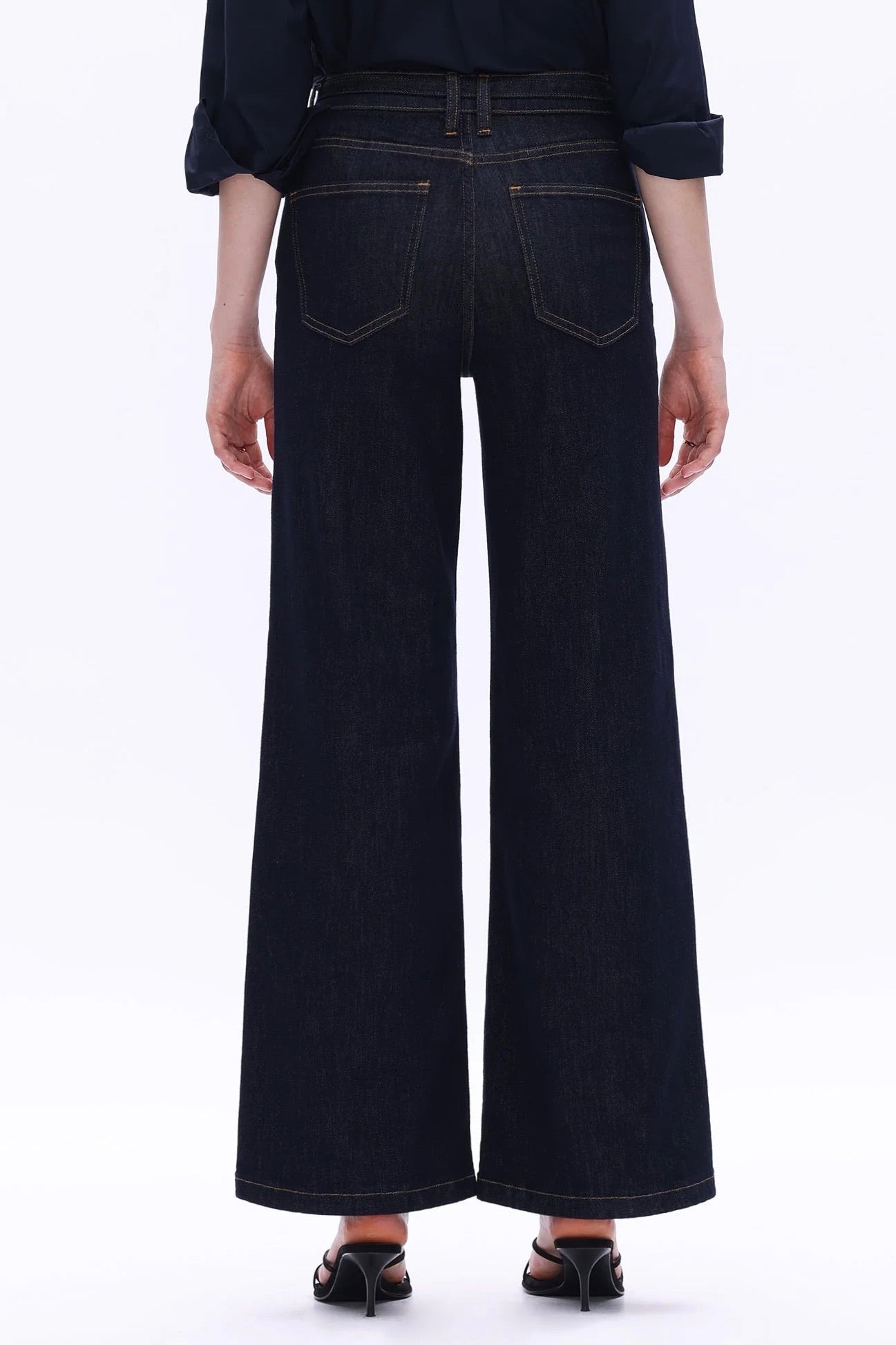 Mae High Rise Denim Dark Wash