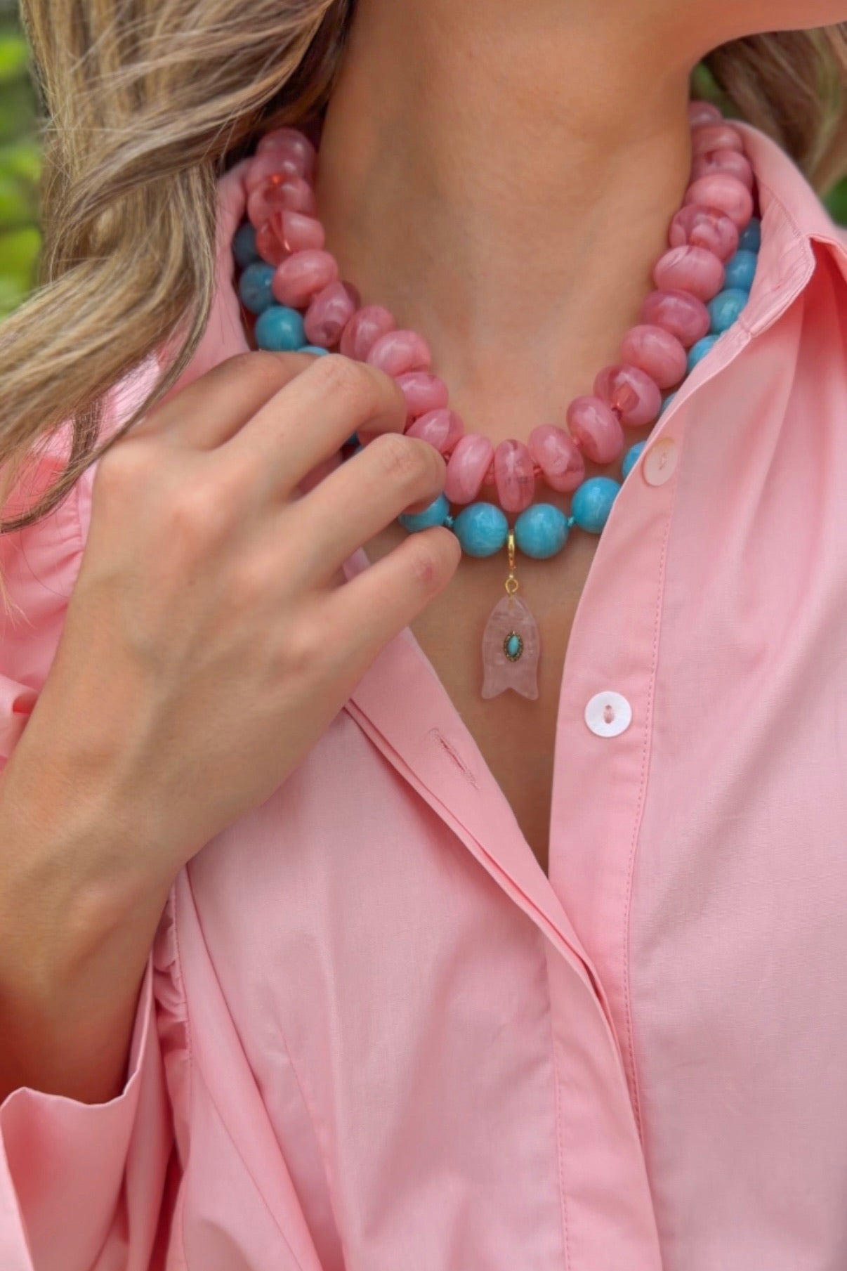 The Marina Necklace x Kaylyn