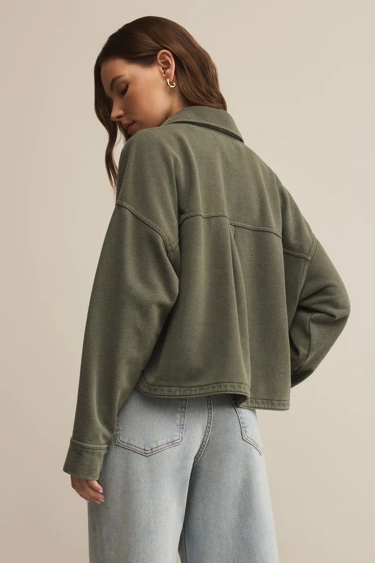 Hunter Cropped Knit Jacket