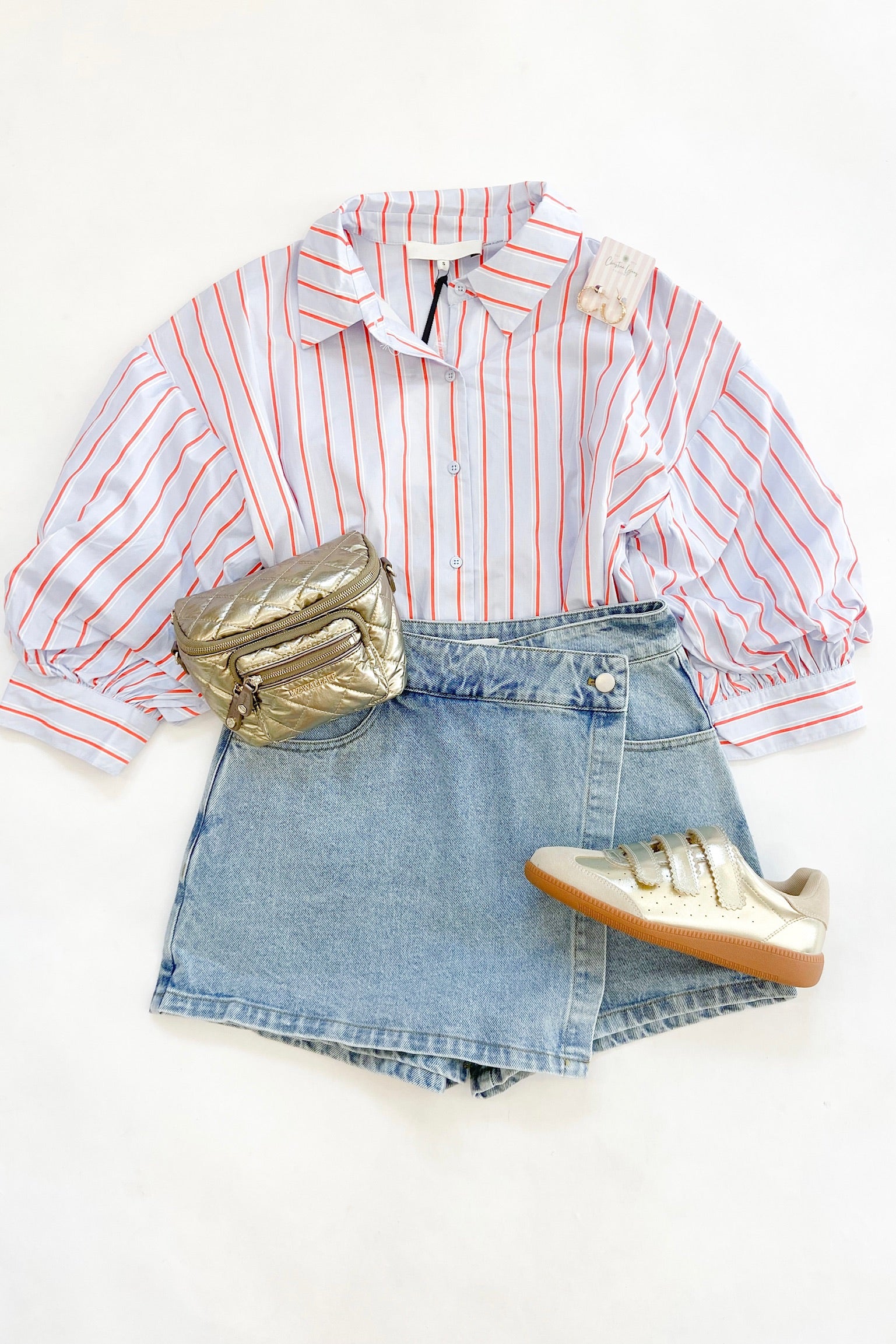 Denim Skort