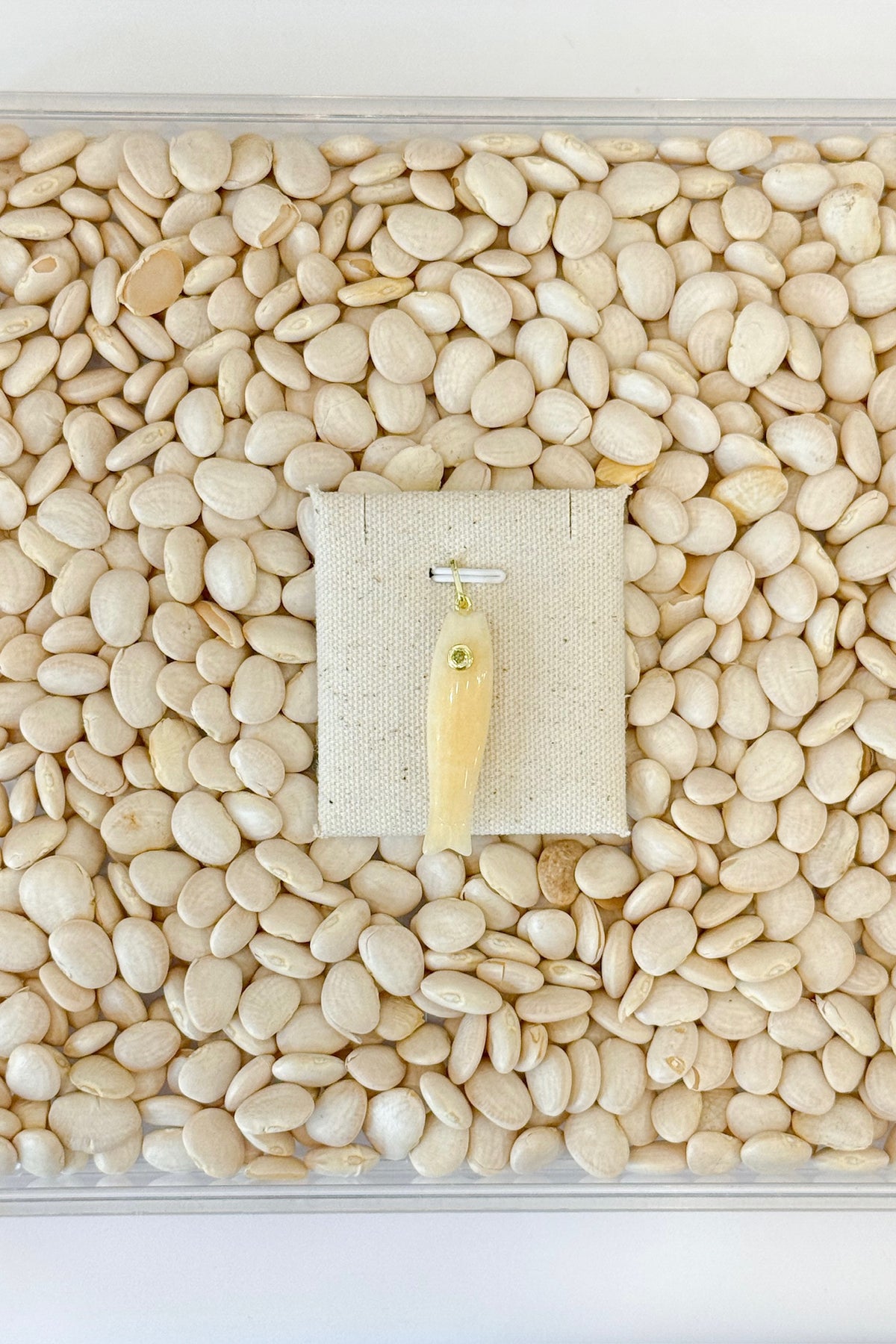 Stone Fish Charm