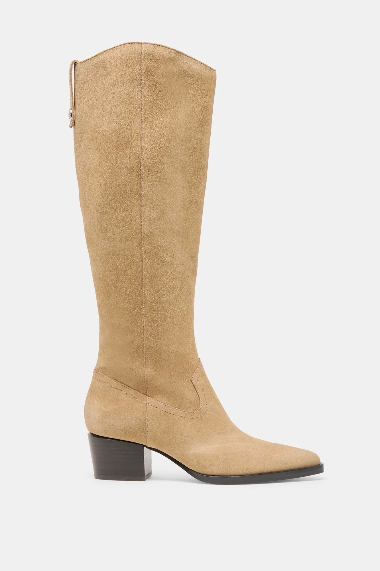 Virona Suede Boots Dark Taupe