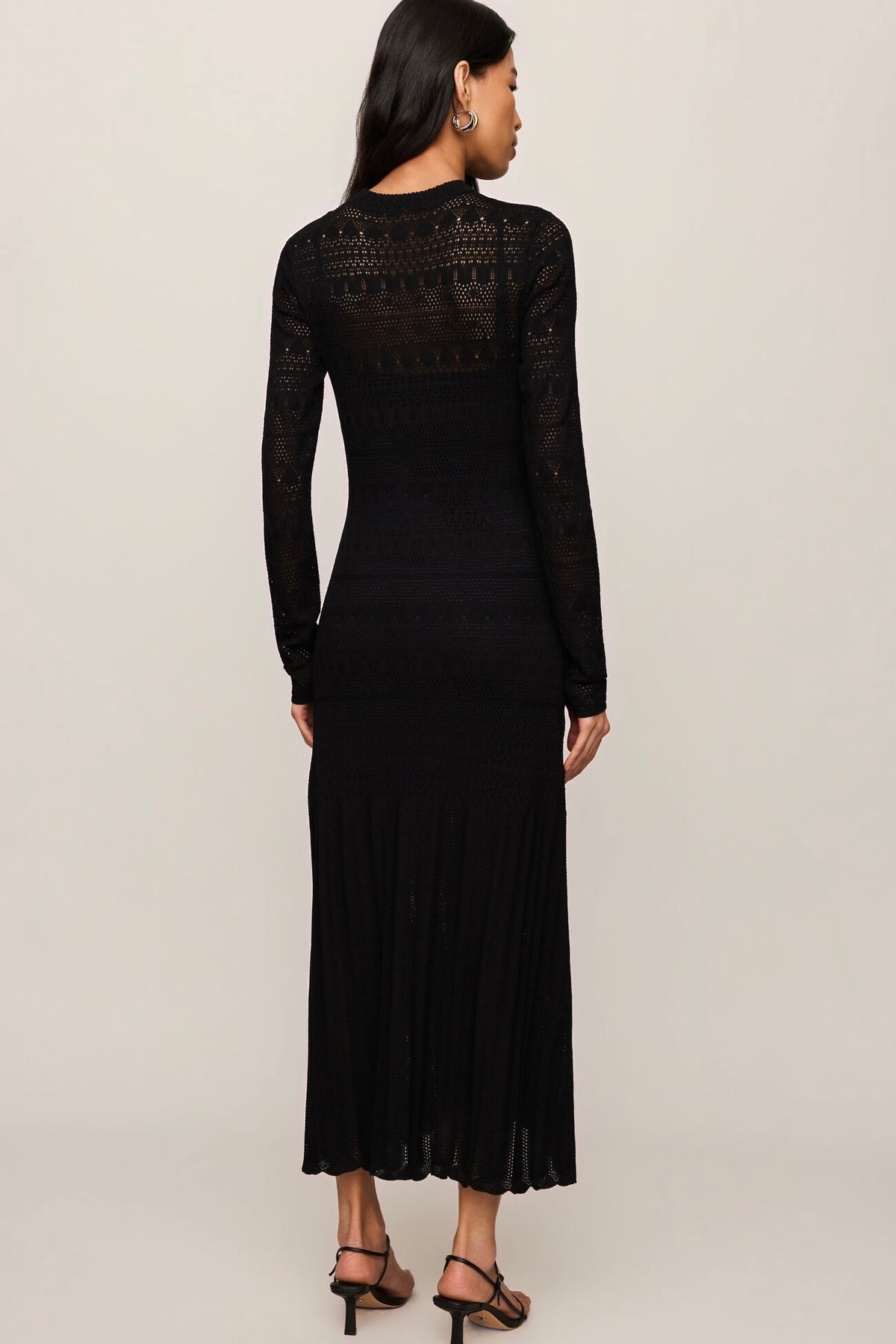 Avery Midi Dress Black