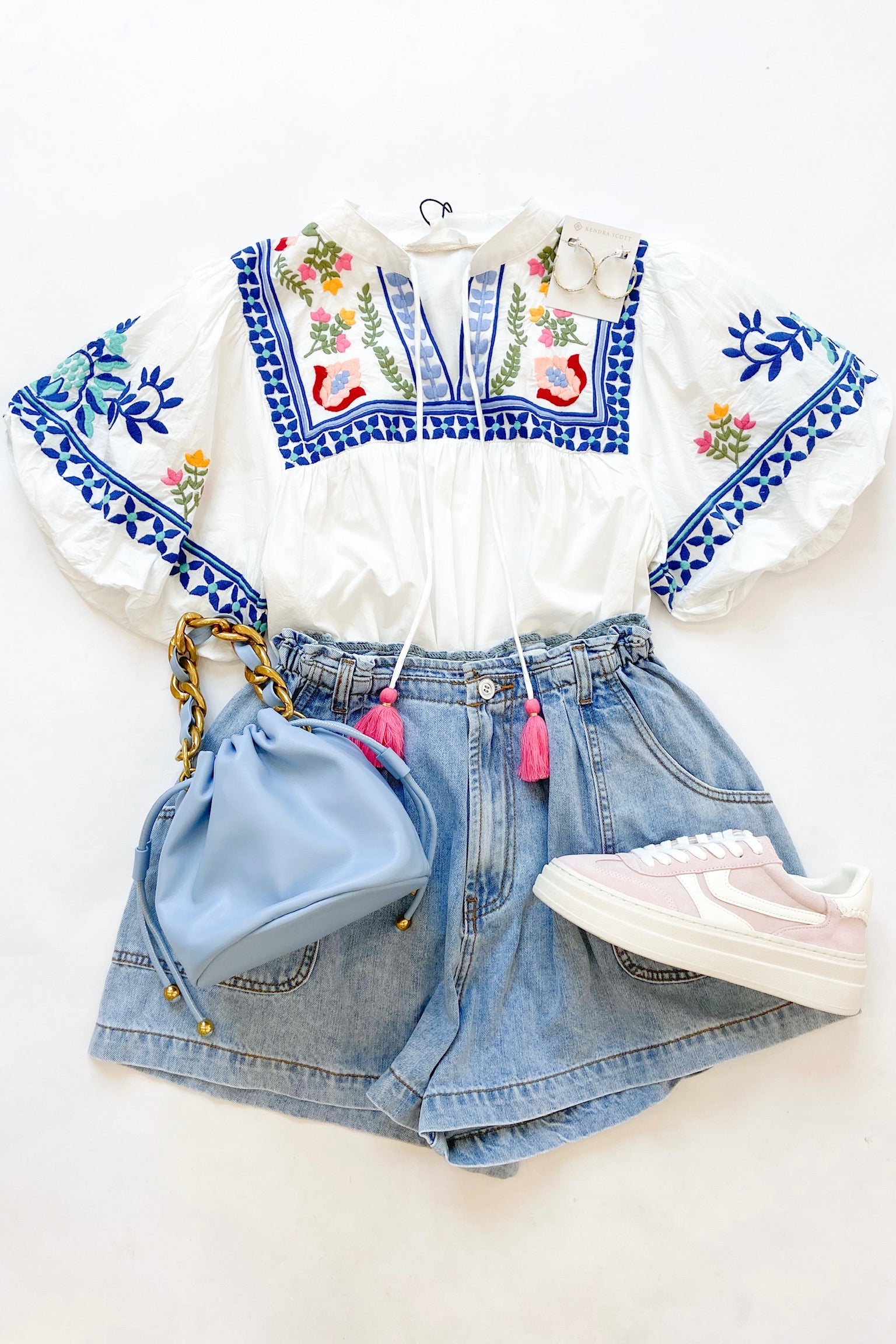 Corrine Embroidered Blouse