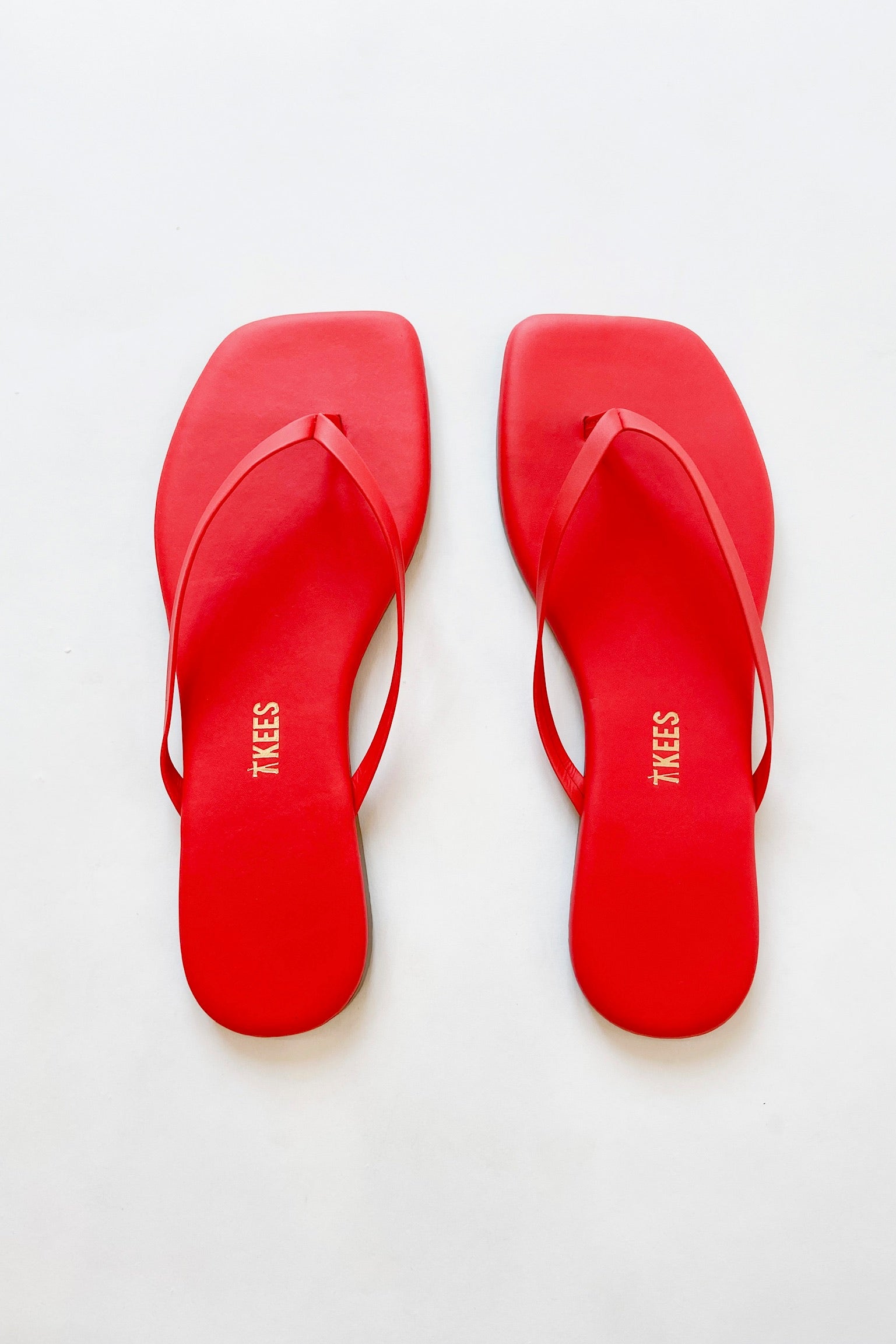 Tkees Square Toe Red