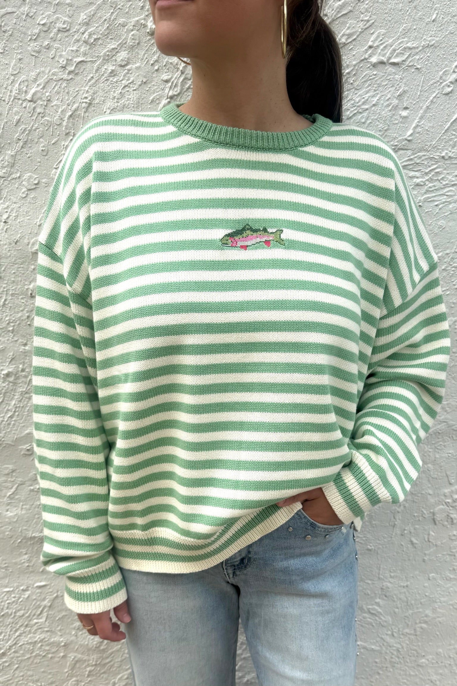 Fisher Sweater Green