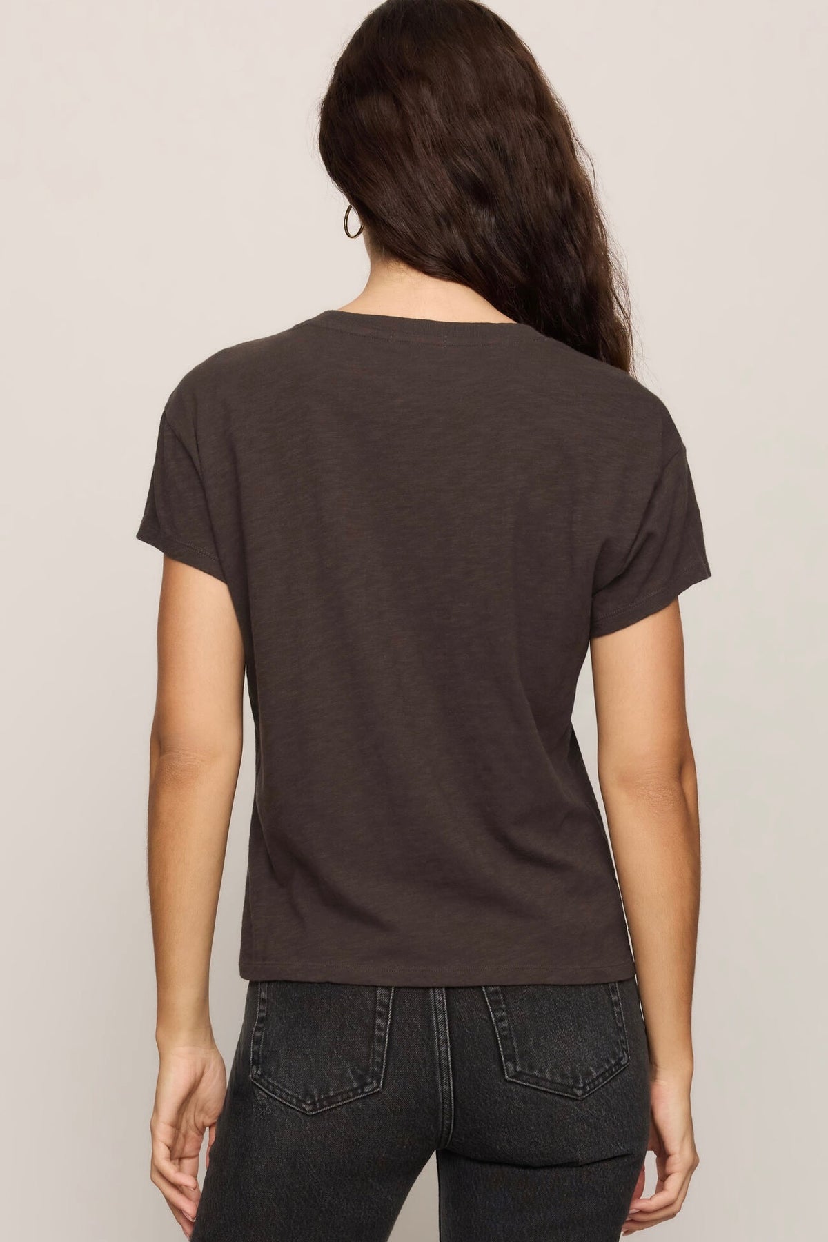 Modern Slub Tee Cocoa Bean