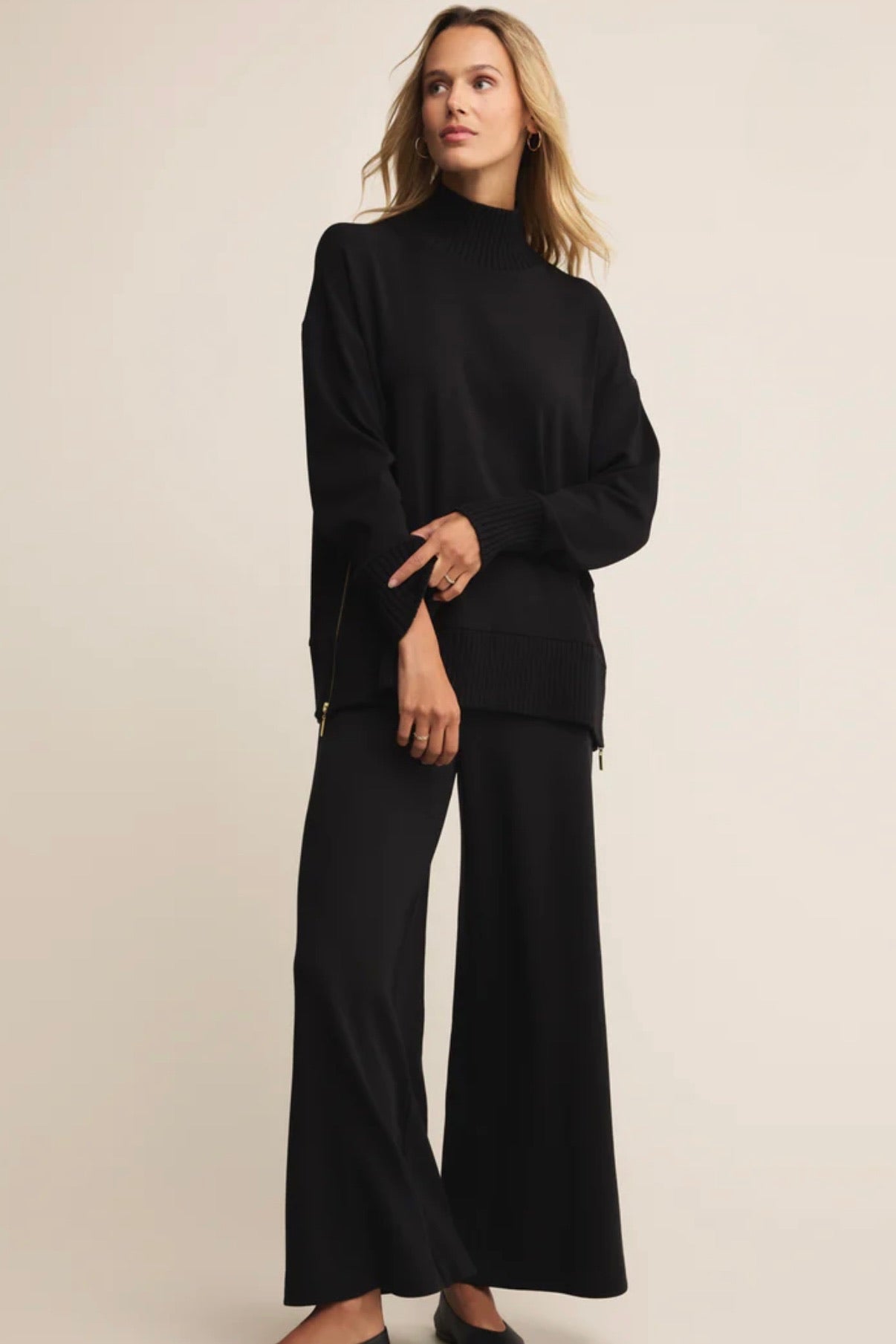 Sable Luxe Sweatshirt Black