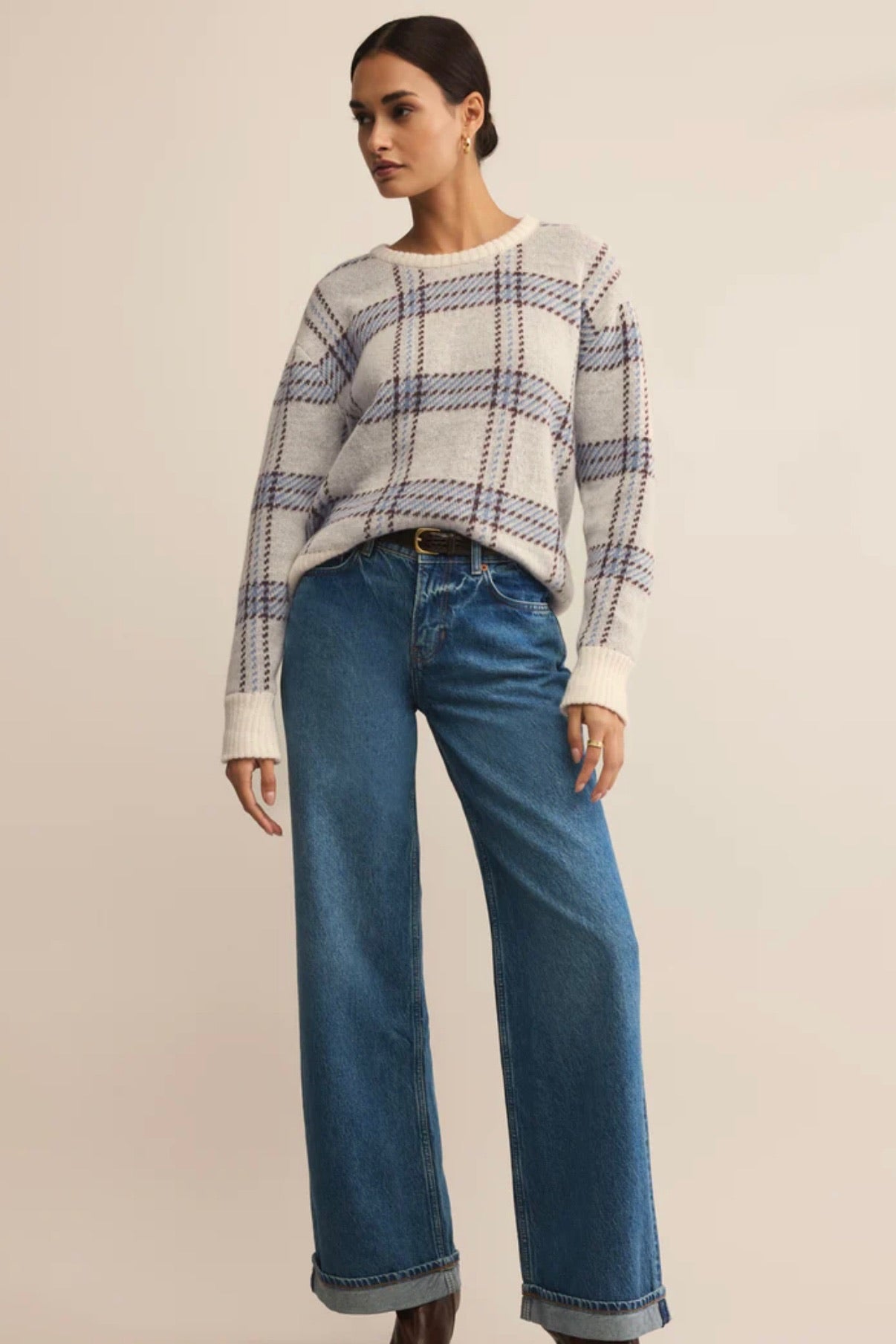 Junction Plaid Sweater
