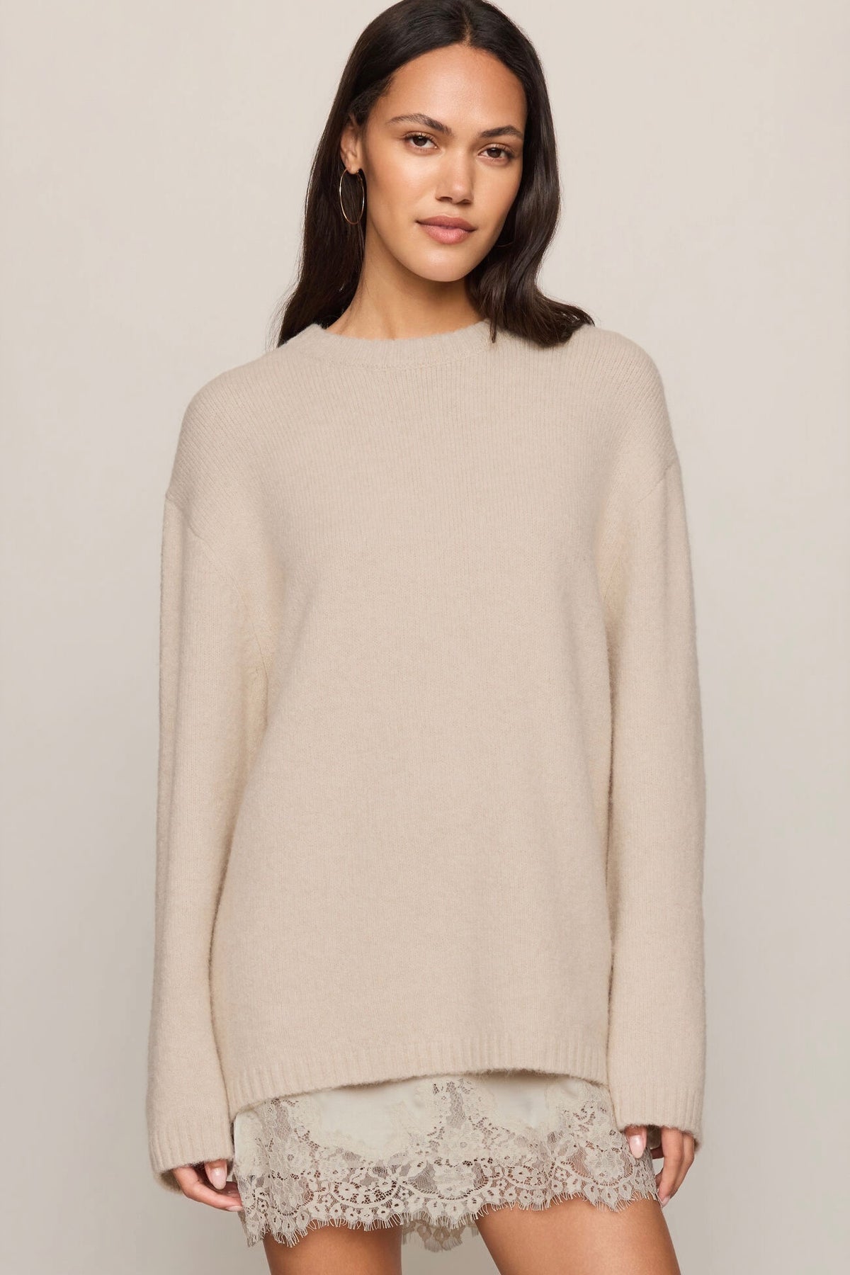Chill Mode Sweater Frosted Pearl