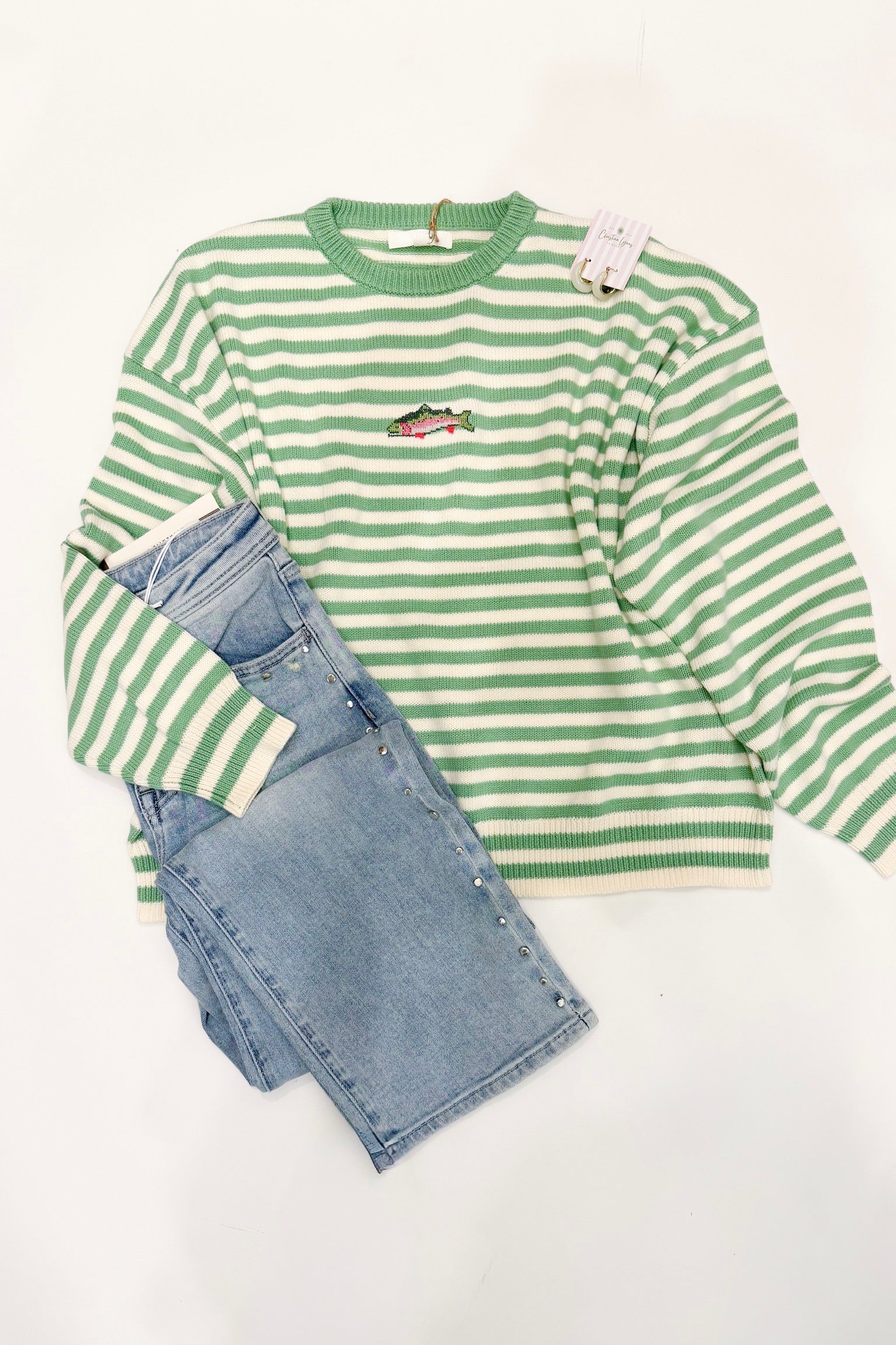 Fisher Sweater Green