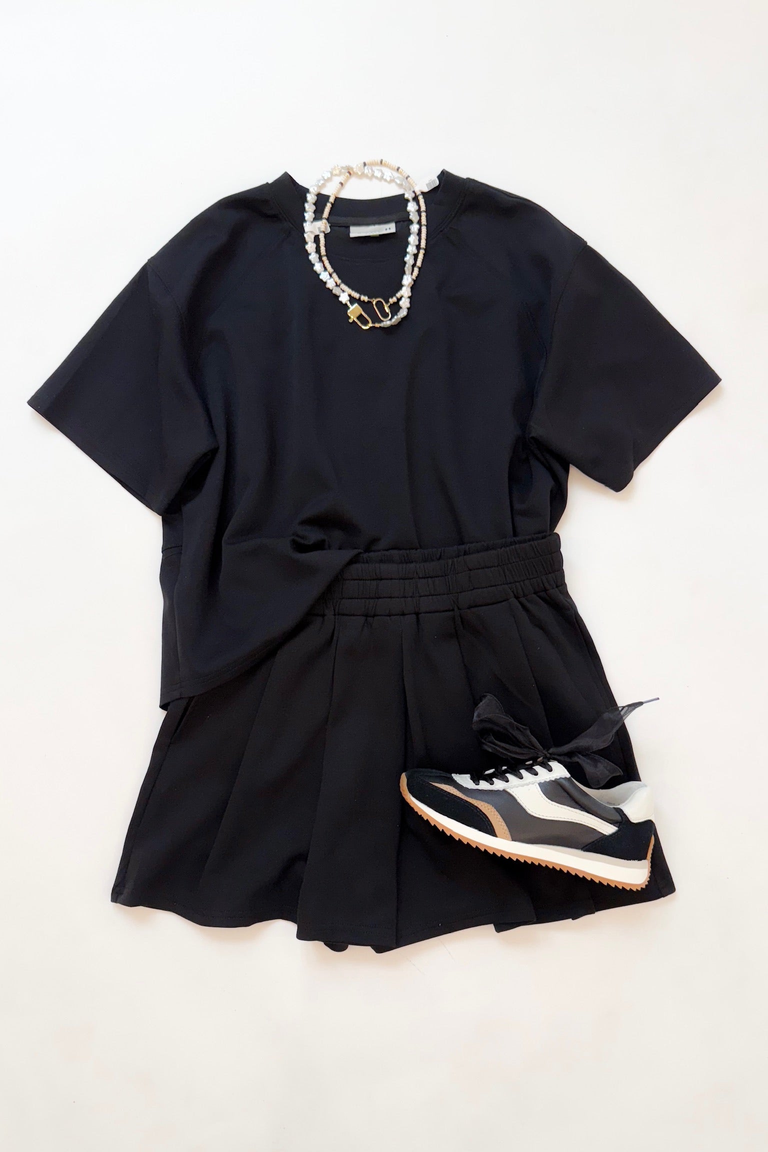 Tessi Short Set Black
