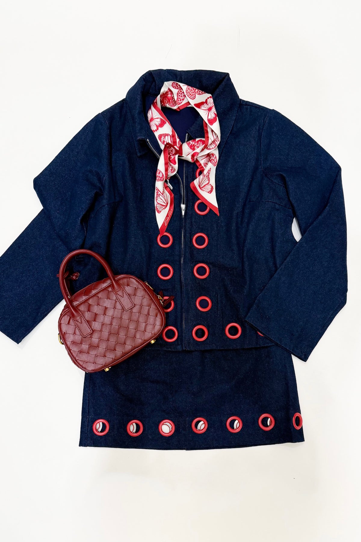 Haley Denim Set