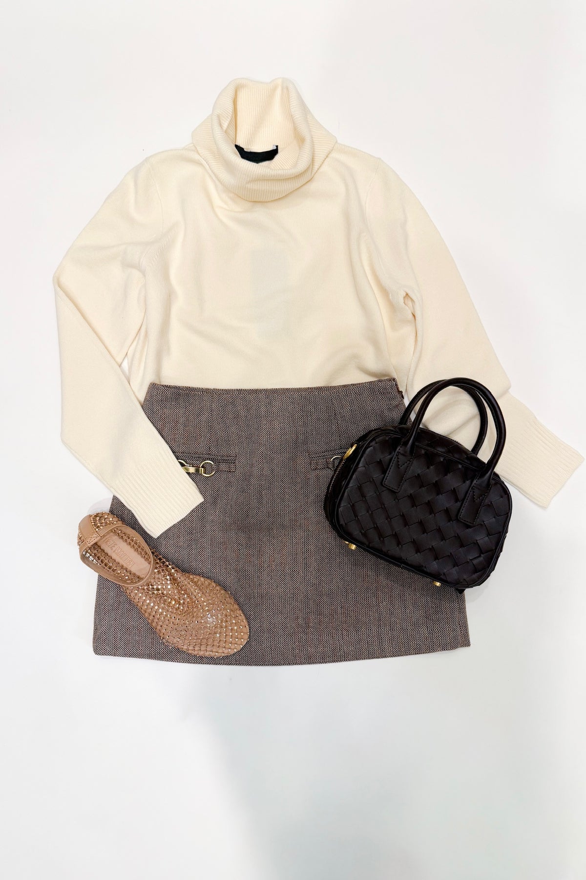 Babysoft Turtleneck Pullover Porcelain