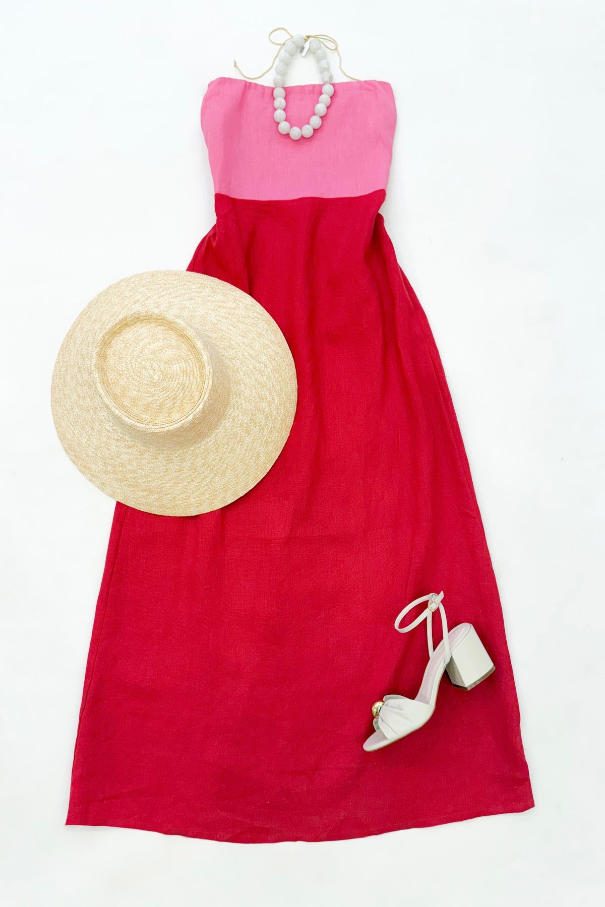 Kimberly Linen Maxi Dress