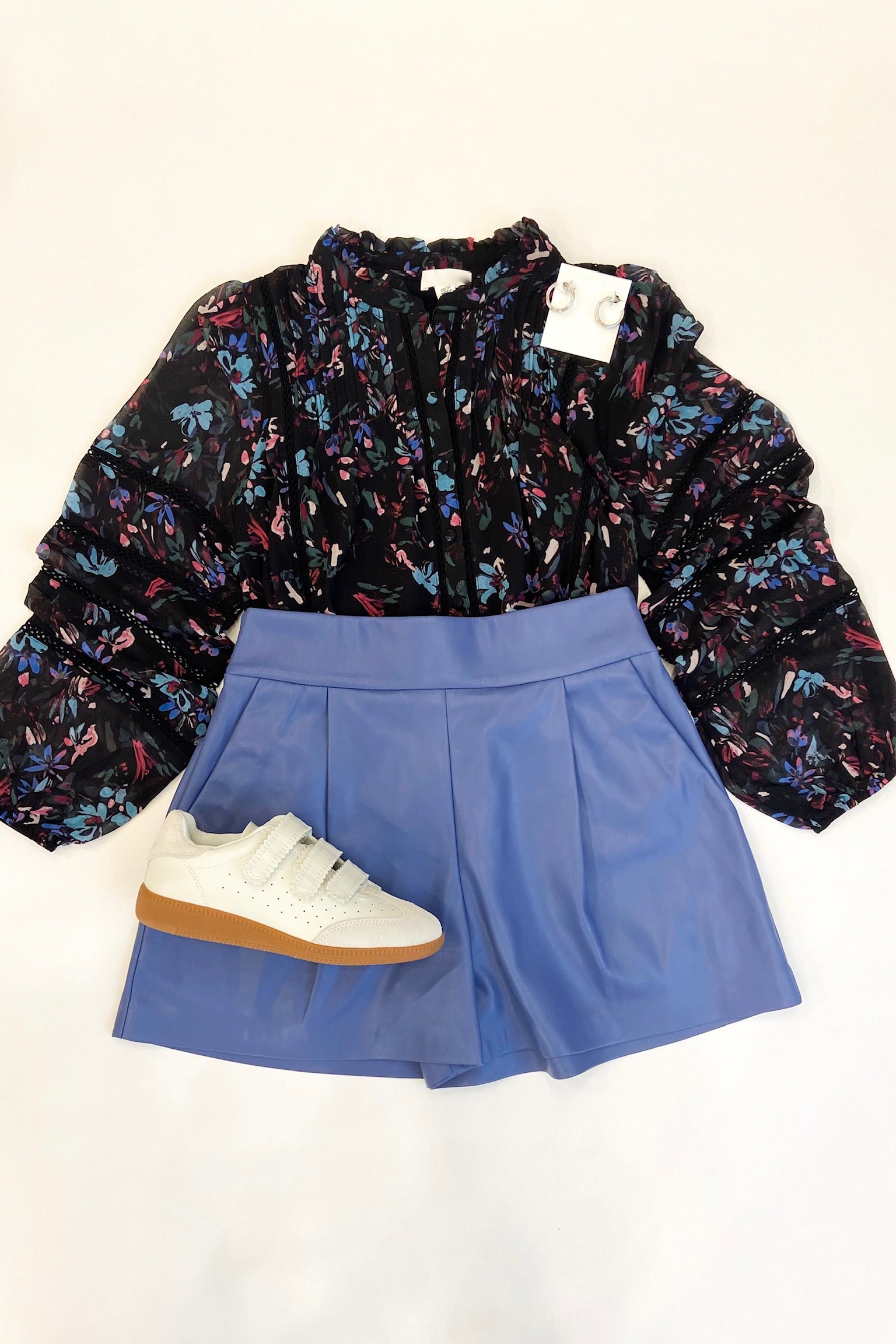 Erica Blouse Black Floral