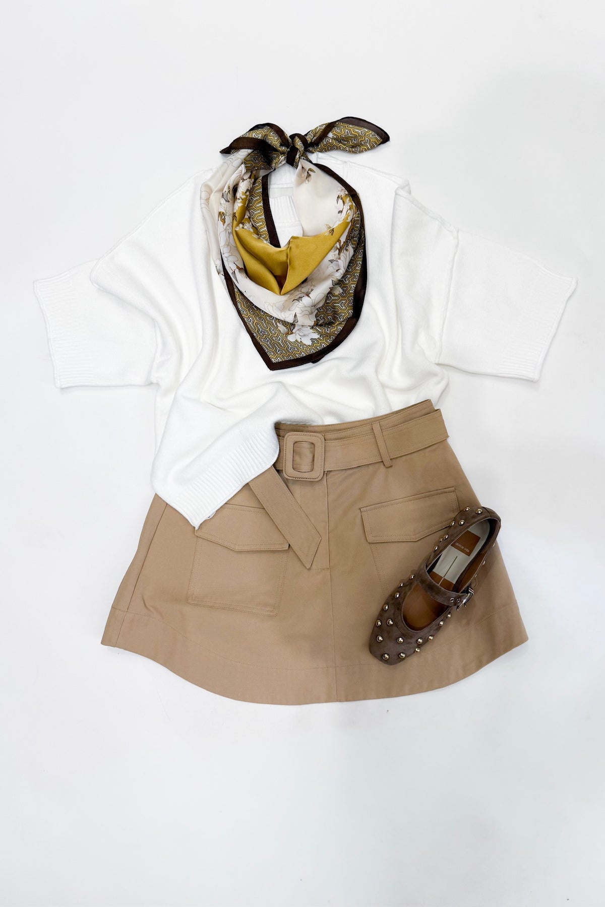 Trench Mini Skirt