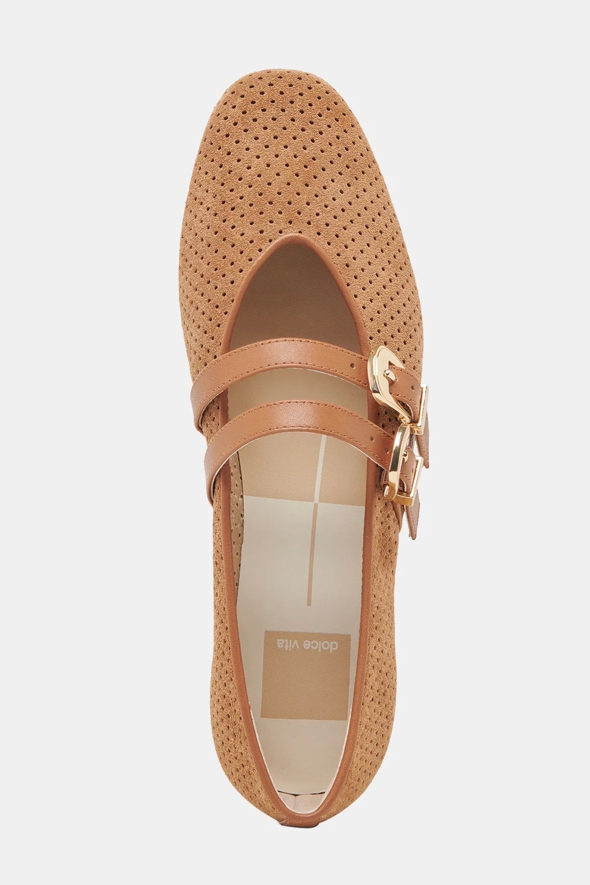 Baylee Flat Pecan Suede