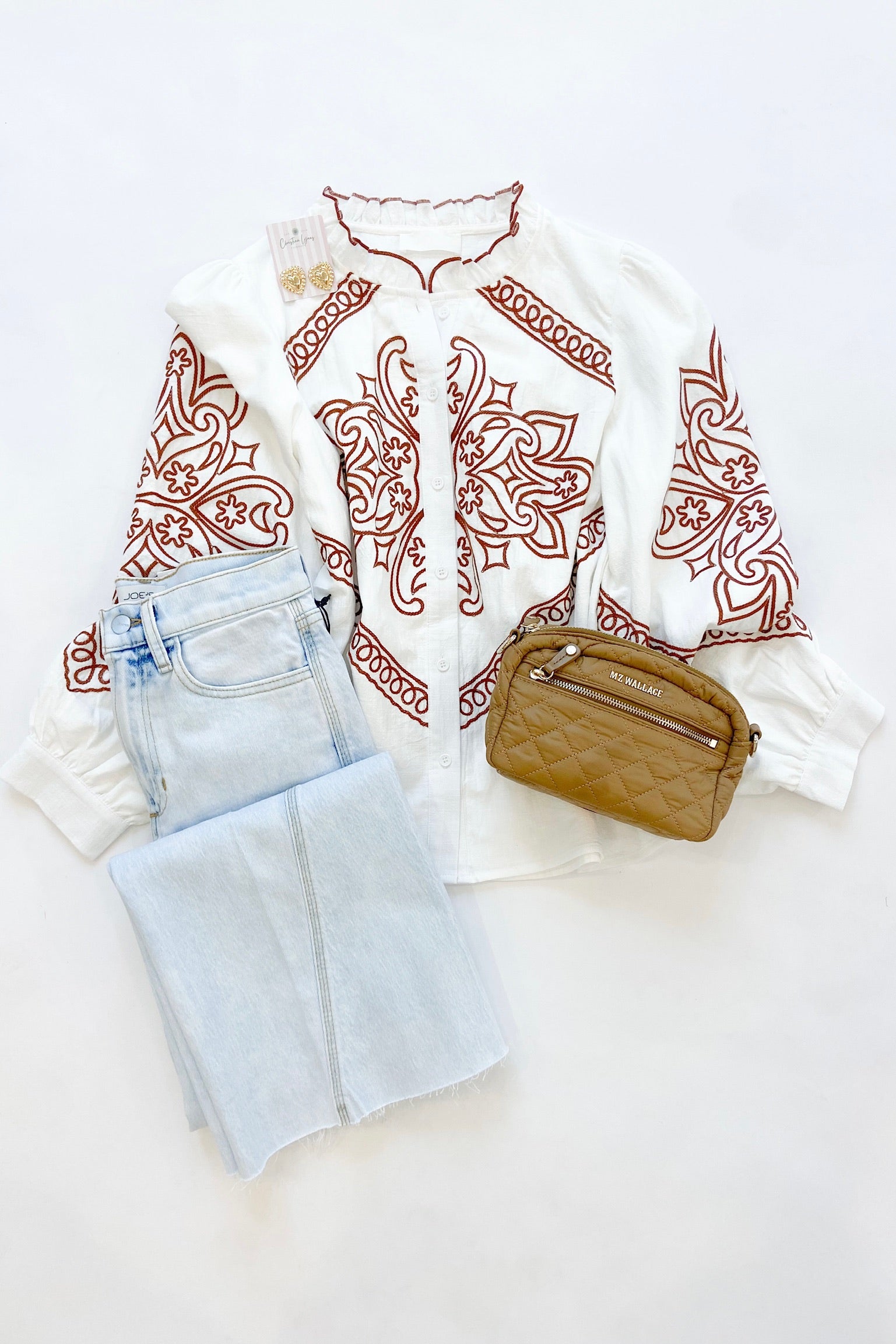 West Embroidered Blouse