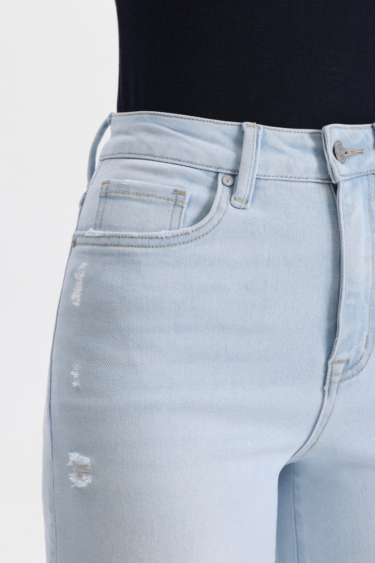 Camryn High Rise Tapered Denim