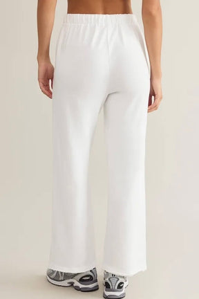Huntington French Terry Pant White