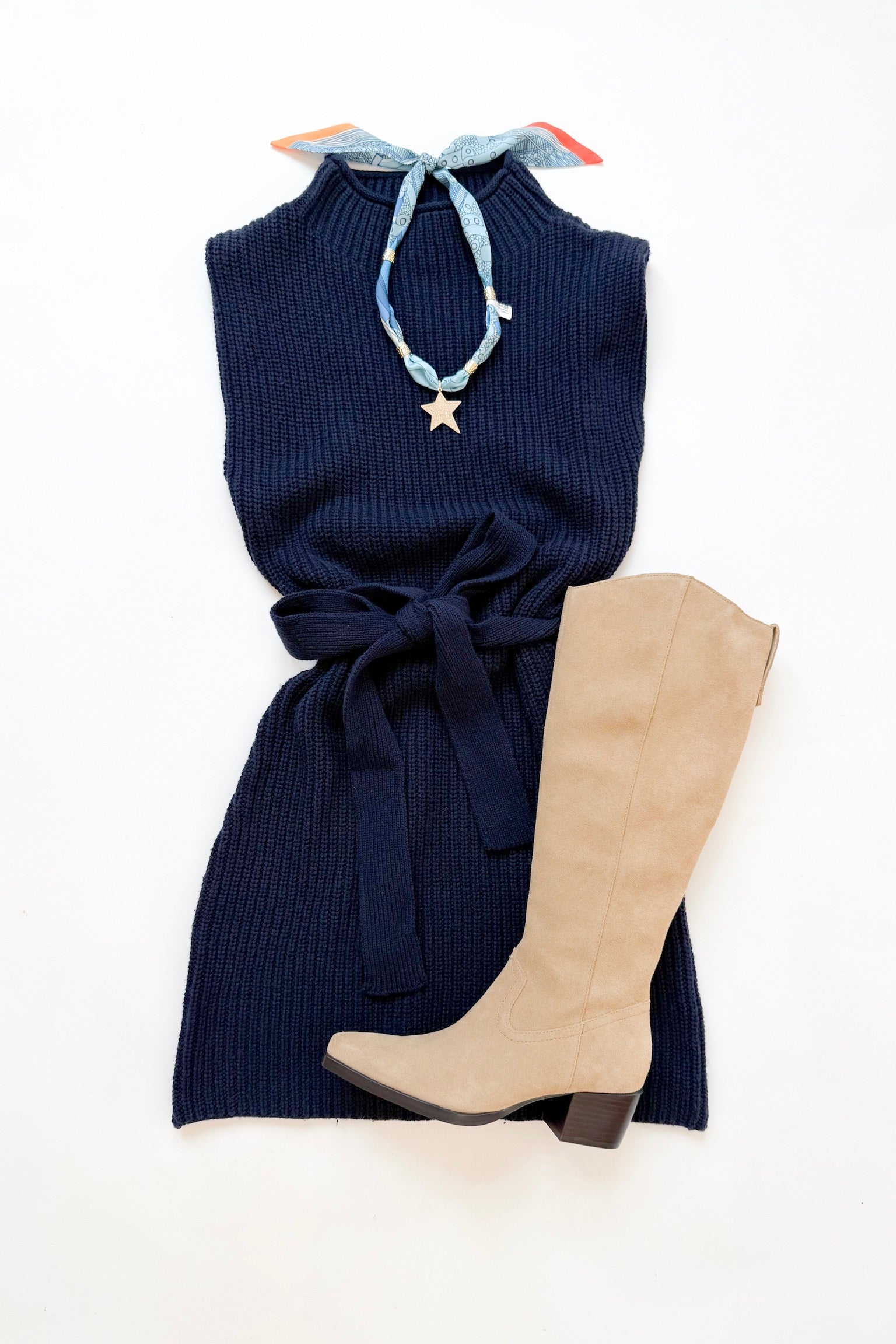 Nathalia Mini Sweater Dress