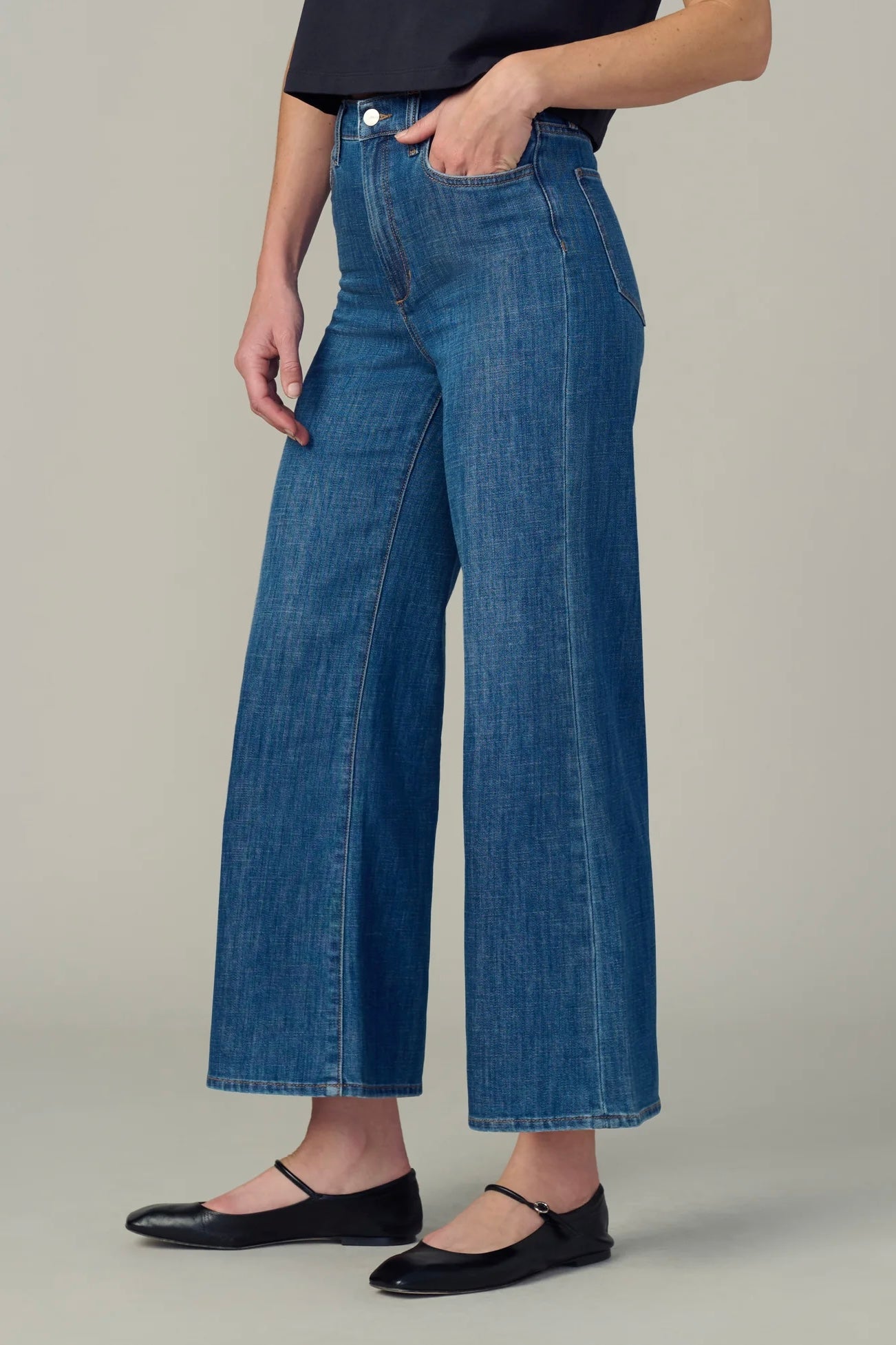 Mia Wide Leg Ankle Denim Phenomenal