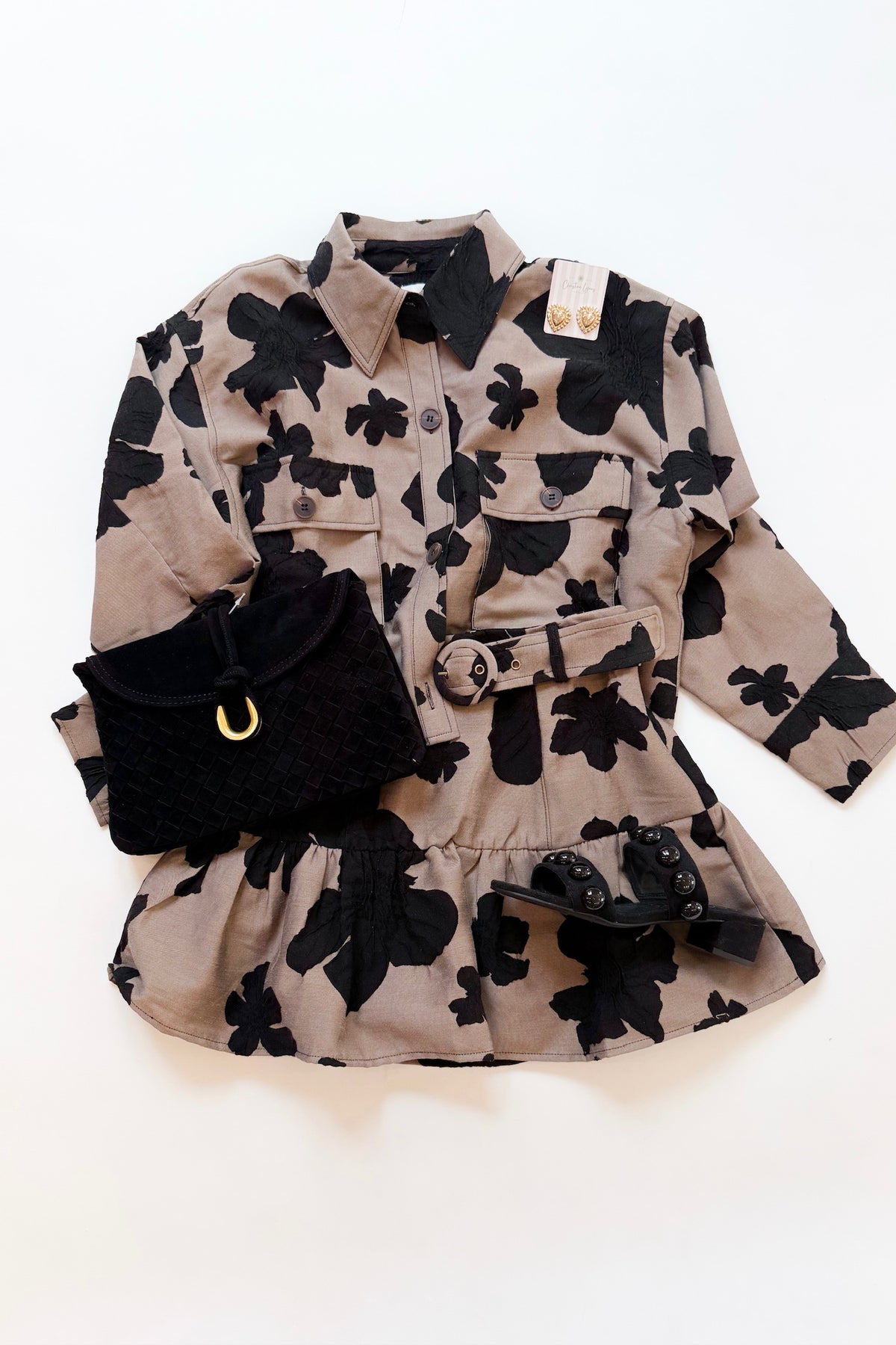 Jacquard Floral Jacket