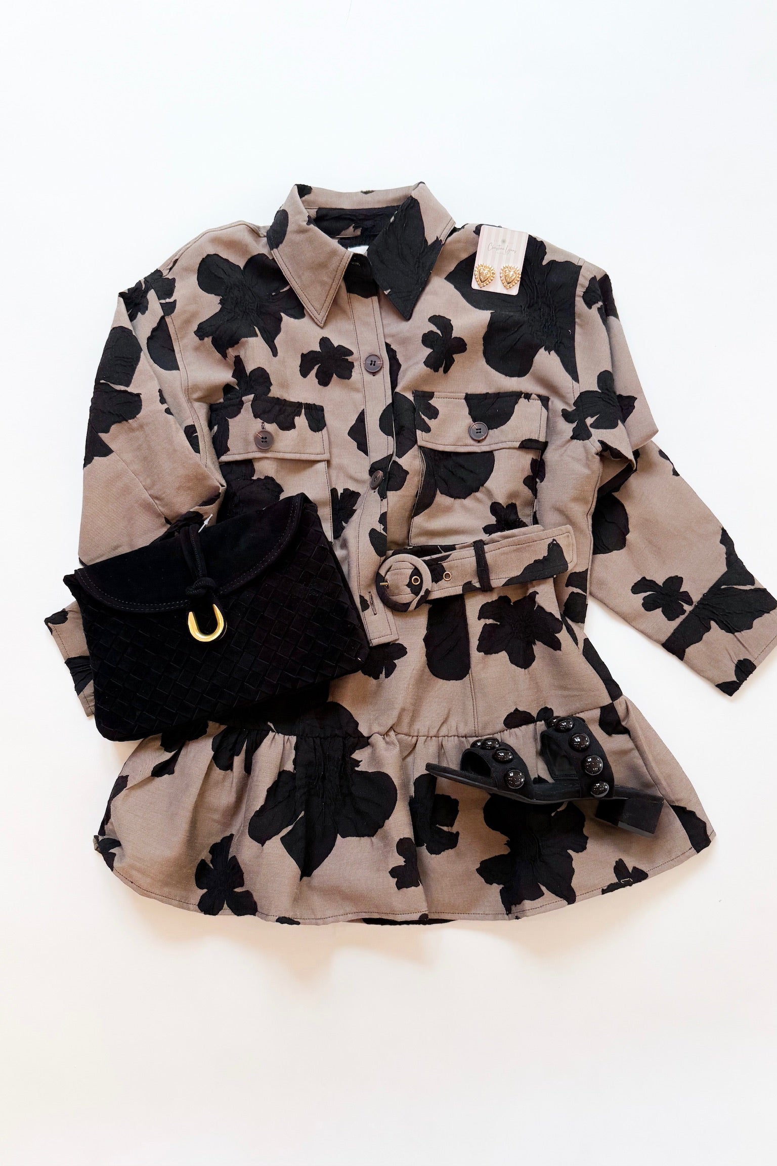 Jacquard Floral Jacket