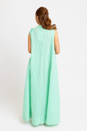 Green Scoop Maxi Dress
