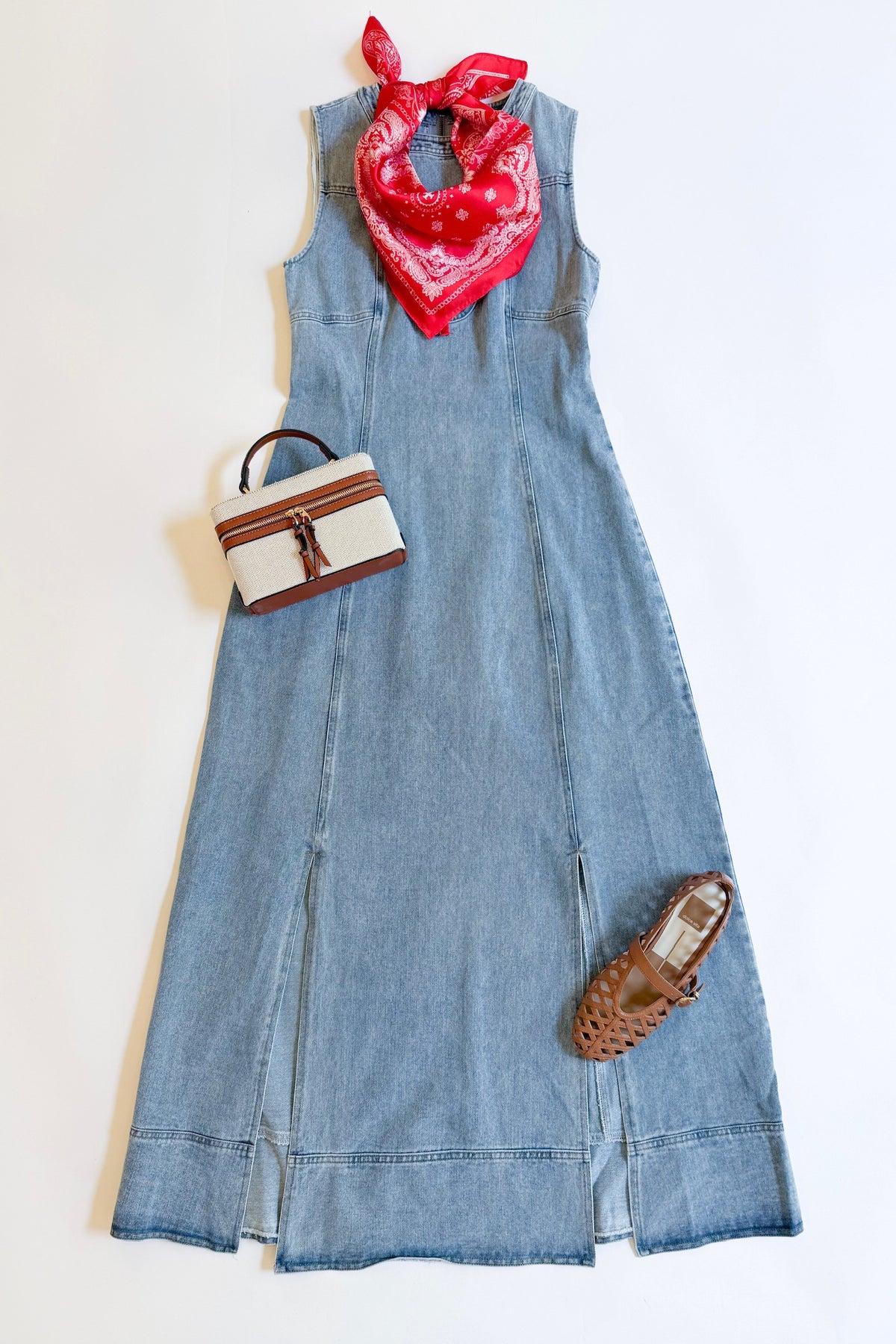 Madden Denim Midi Dress