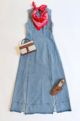 Madden Denim Midi Dress