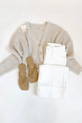 Fleur Cardigan Parchment