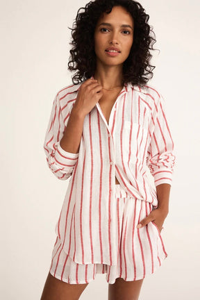 Perfect Line Shirt Cabana Red