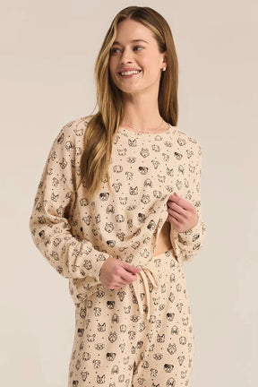 Pup Long Sleeve Top