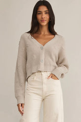 Fleur Cardigan Parchment