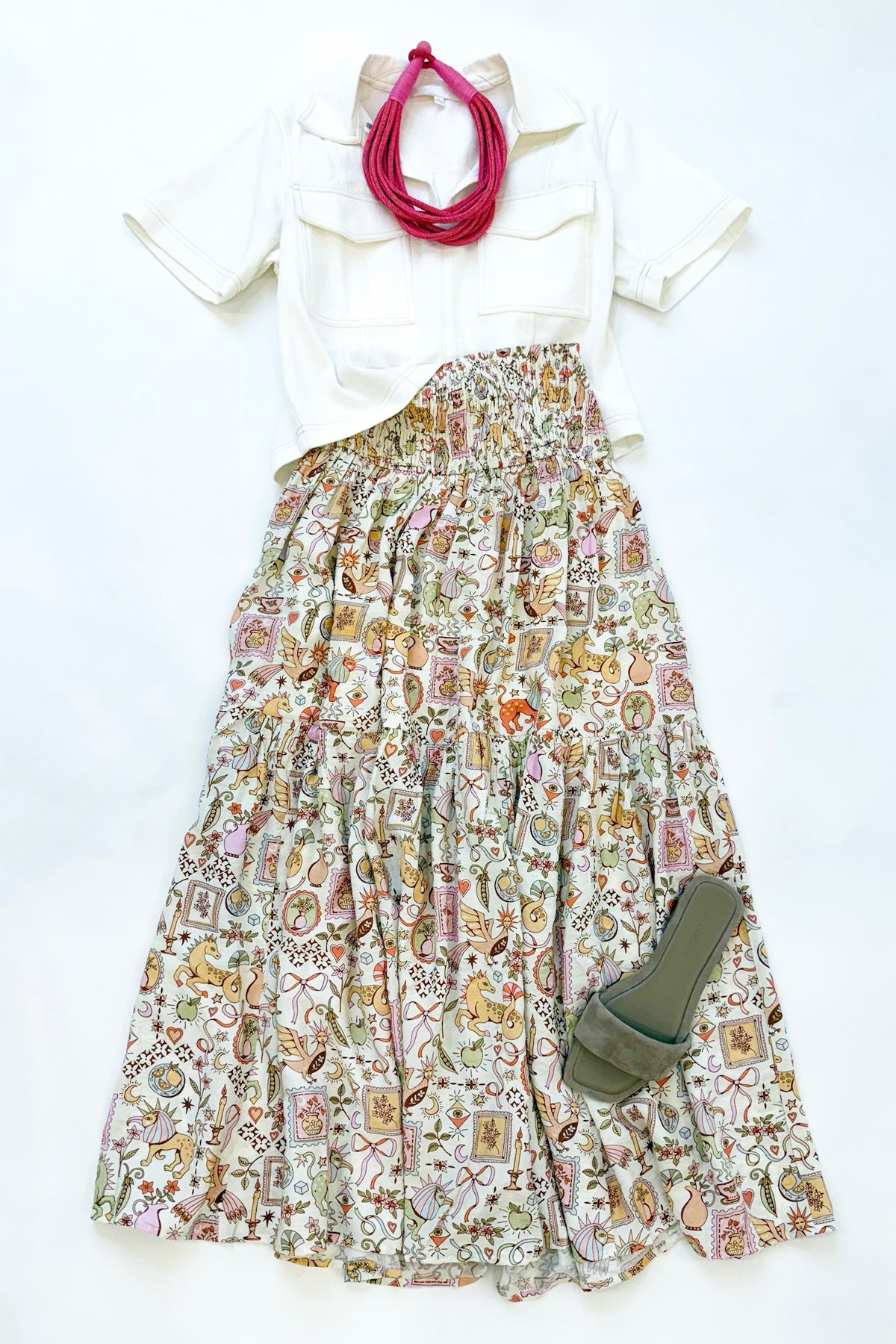 Storybook Maxi Skirt
