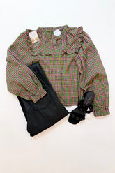 Courtney Shirt Green Check